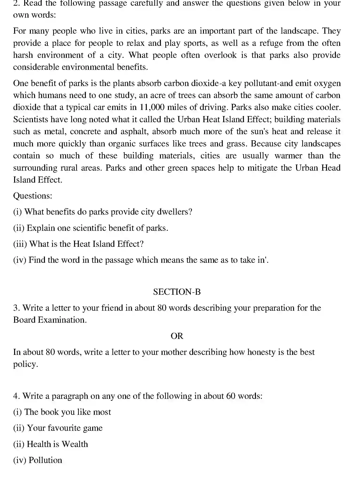 Bihar Board Class 10 2015 ENGLISH-SET-2 Finals - Page 2