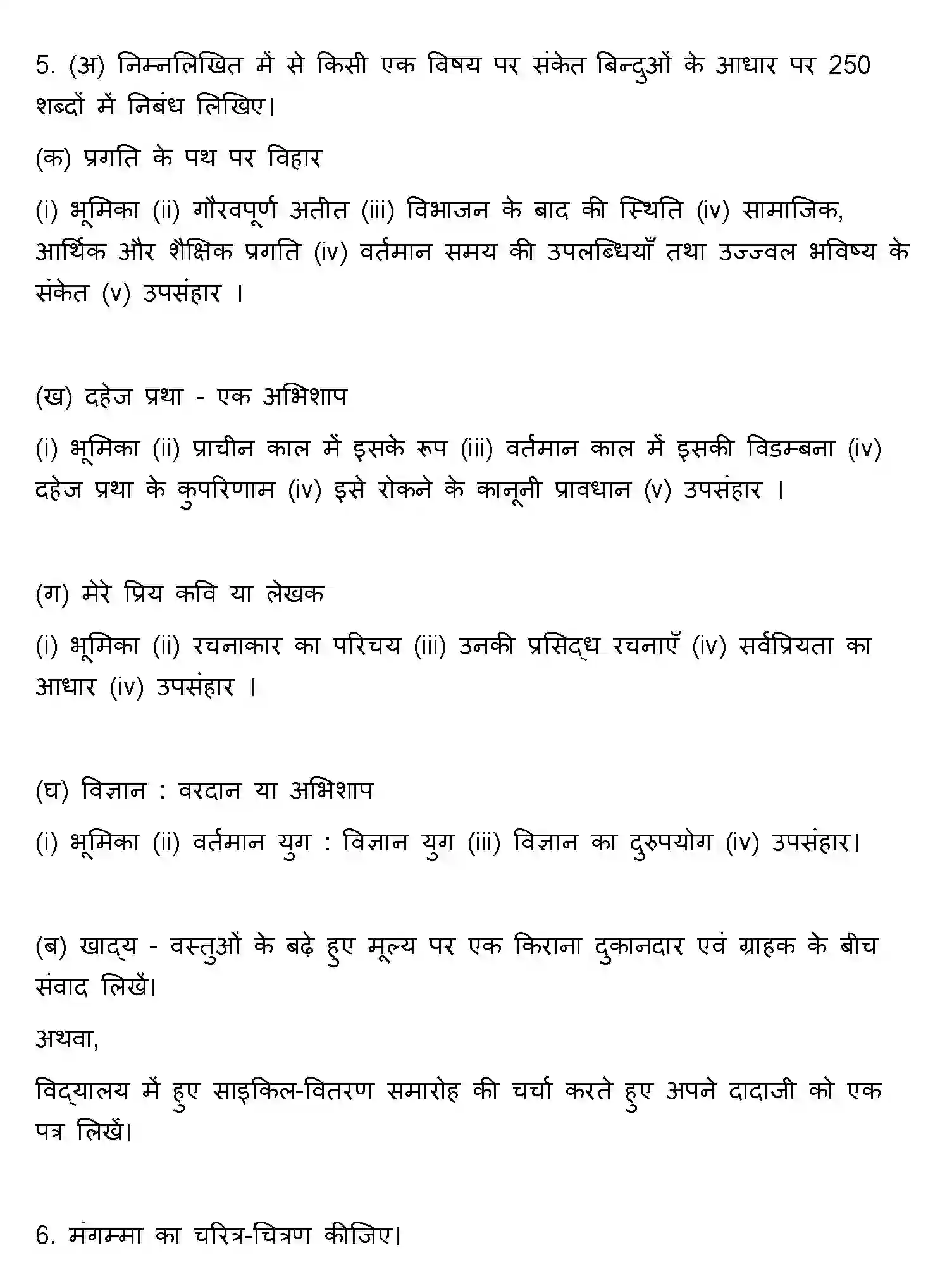 Bihar Board Class 10 2017 HINDI-SET-2 Finals - Page 39