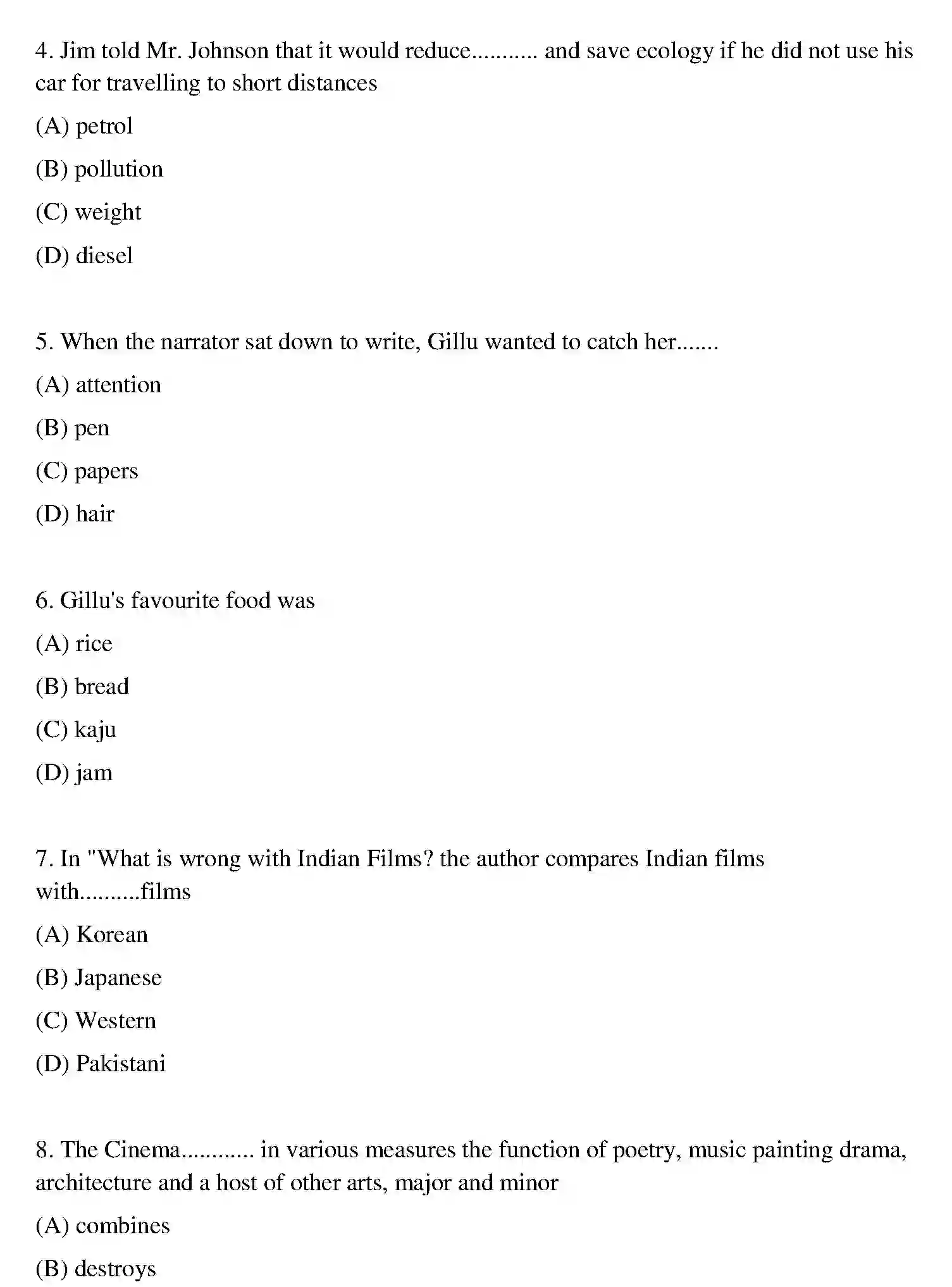 Bihar Board Class 10 2018 ENGLISH-SET-1 Finals - Page 2