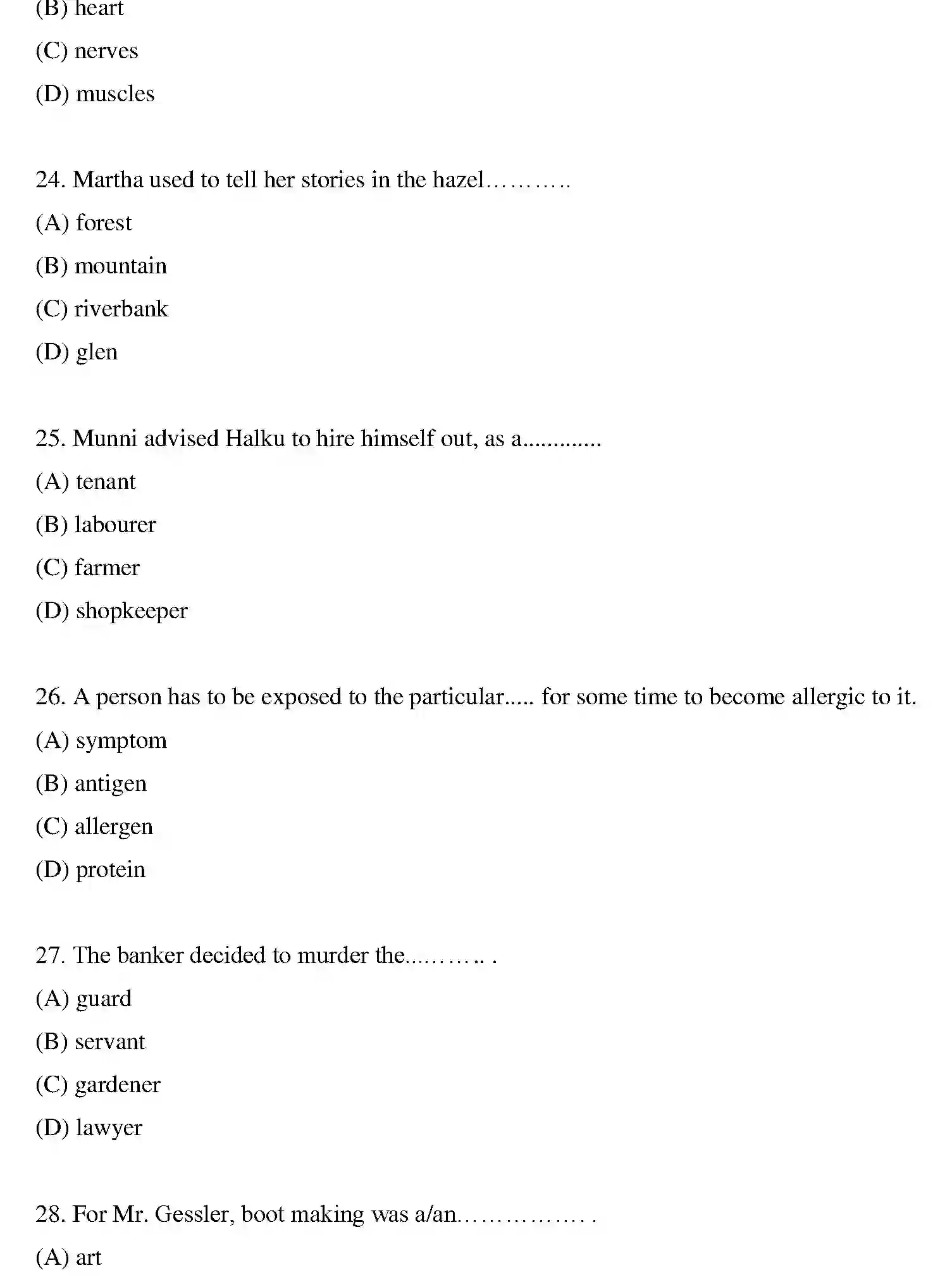 Bihar Board Class 10 2018 ENGLISH-SET-1 Finals - Page 6