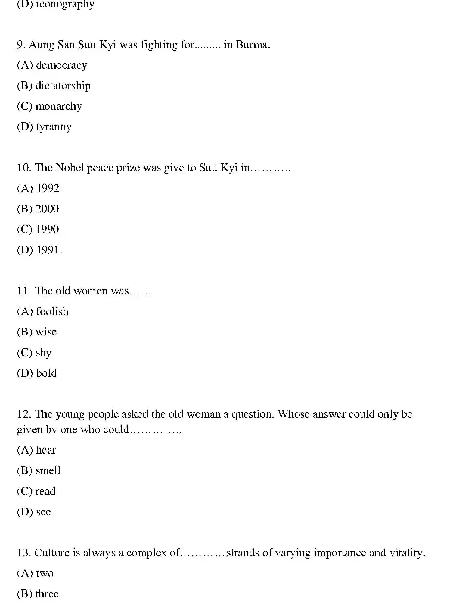 Bihar Board Class 10 2018 ENGLISH-SET-2 Finals - Page 3