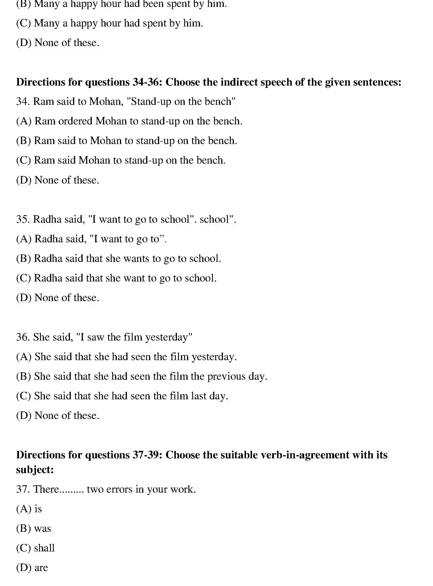Bihar Board Class 10 2018 ENGLISH-SET-2 Finals - Page 8