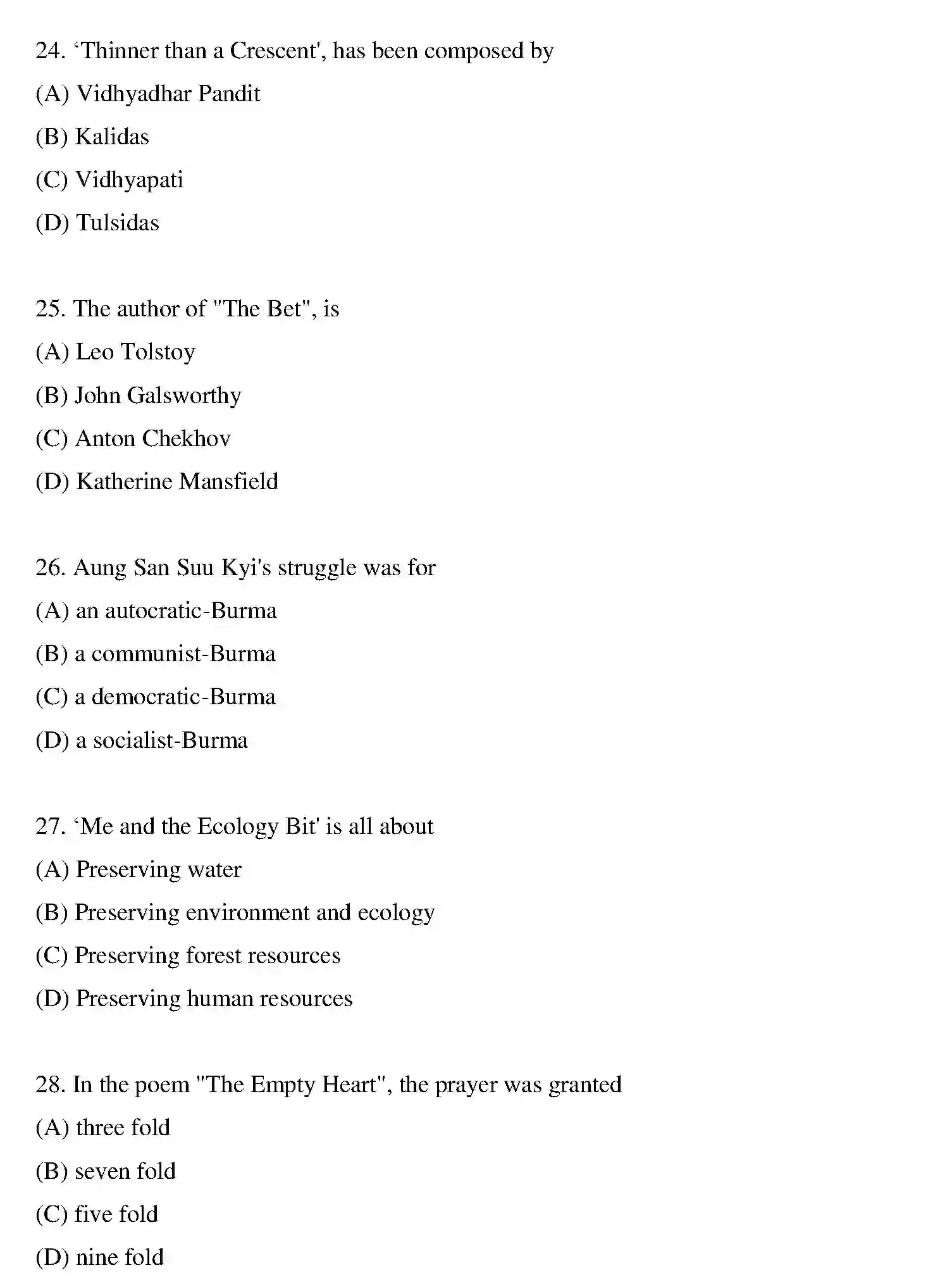 Bihar Board Class 10 2019 ENGLISH-SET-2 Finals - Page 6