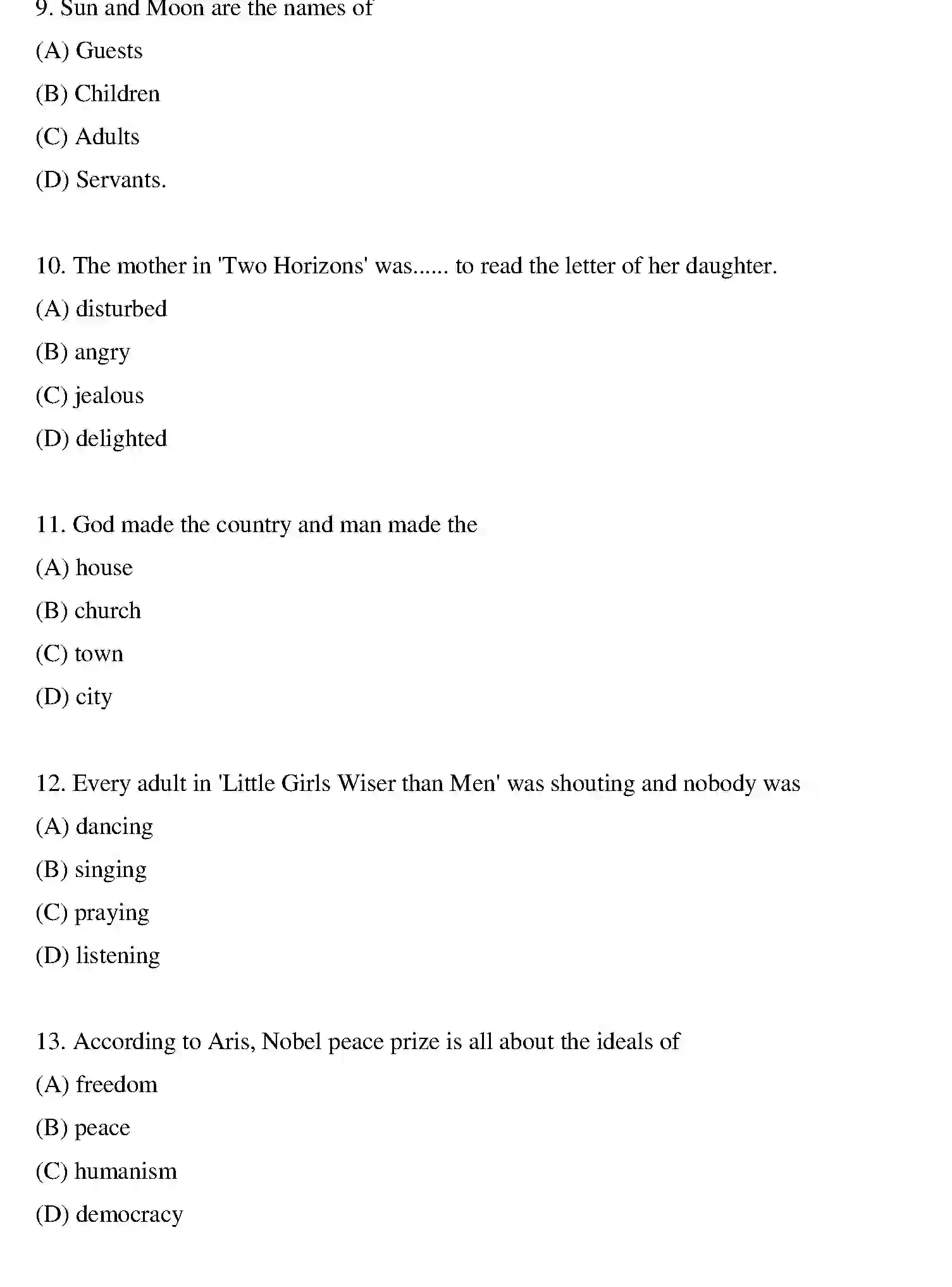 Bihar Board Class 10 2020 ENGLISH-SET-2 Finals - Page 3