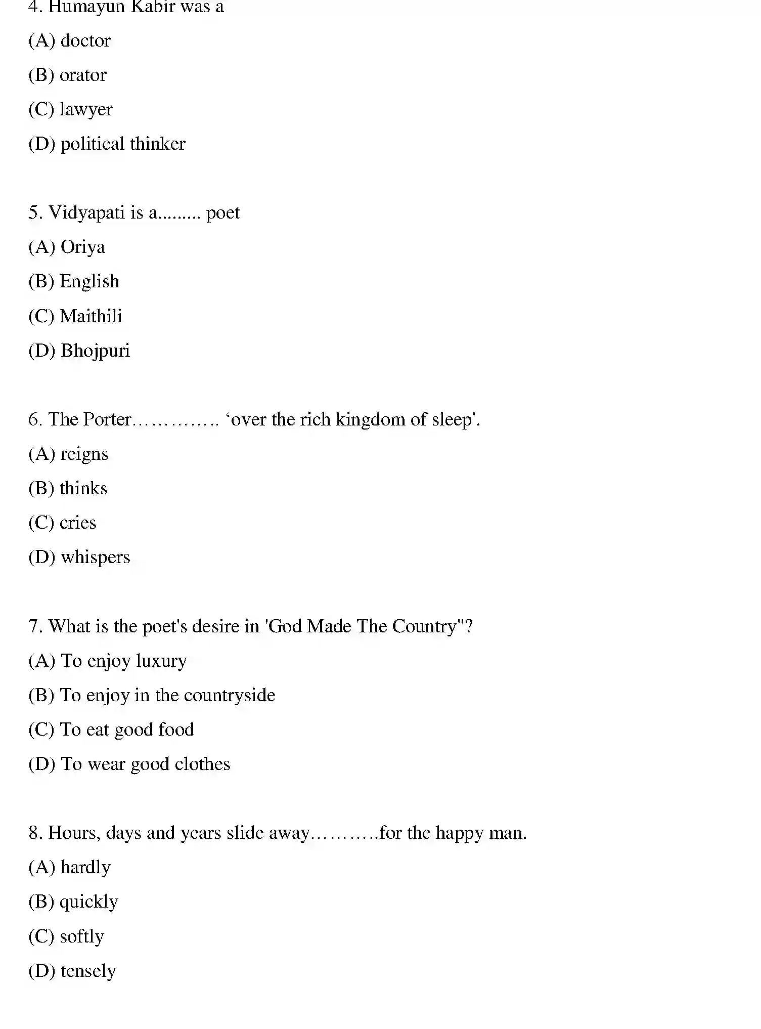 Bihar Board Class 10 2021 ENGLISH-SET-1 Finals - Page 2