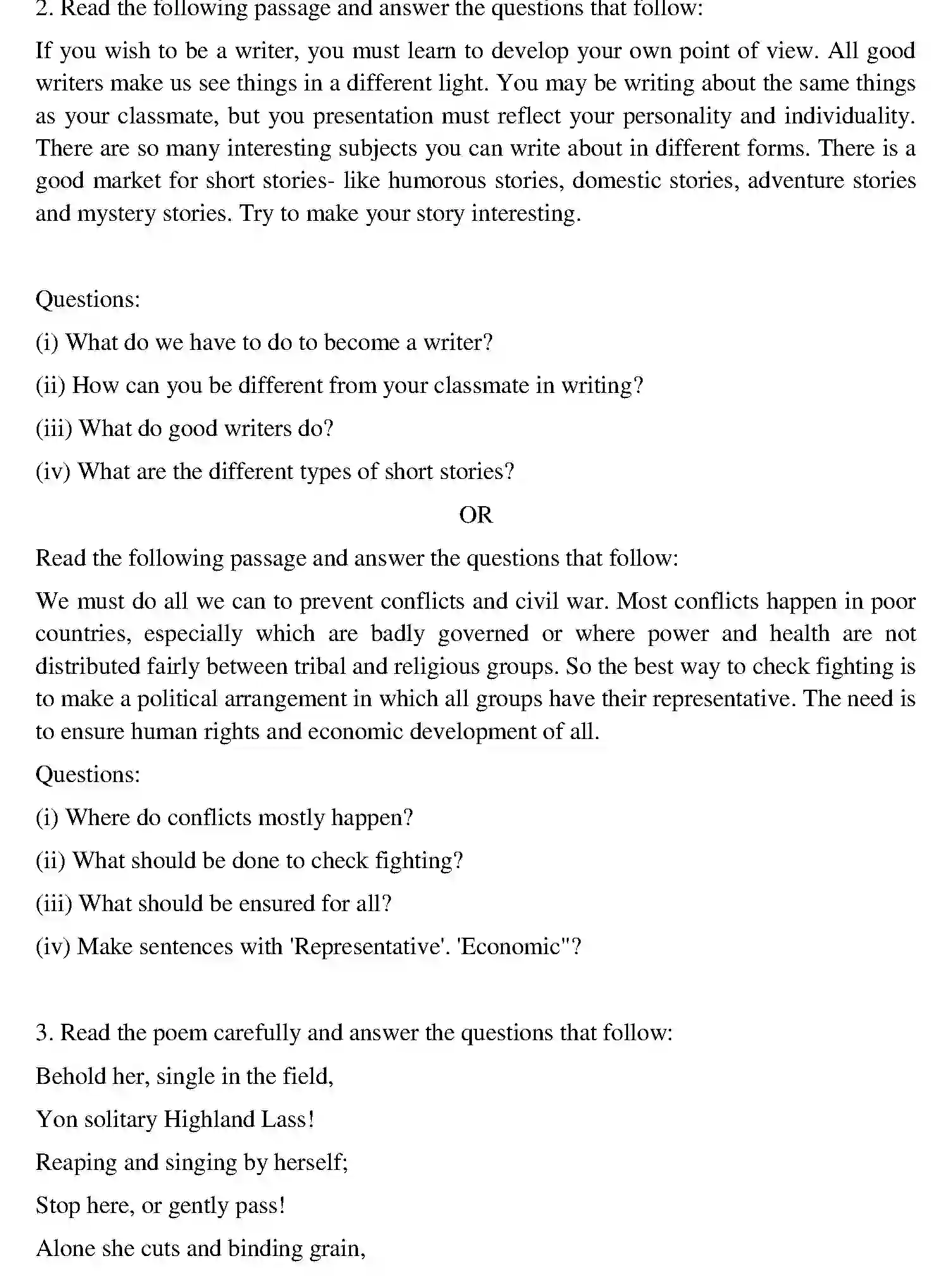 Bihar Board Class 10 2021 ENGLISH-SET-1 Finals - Page 22