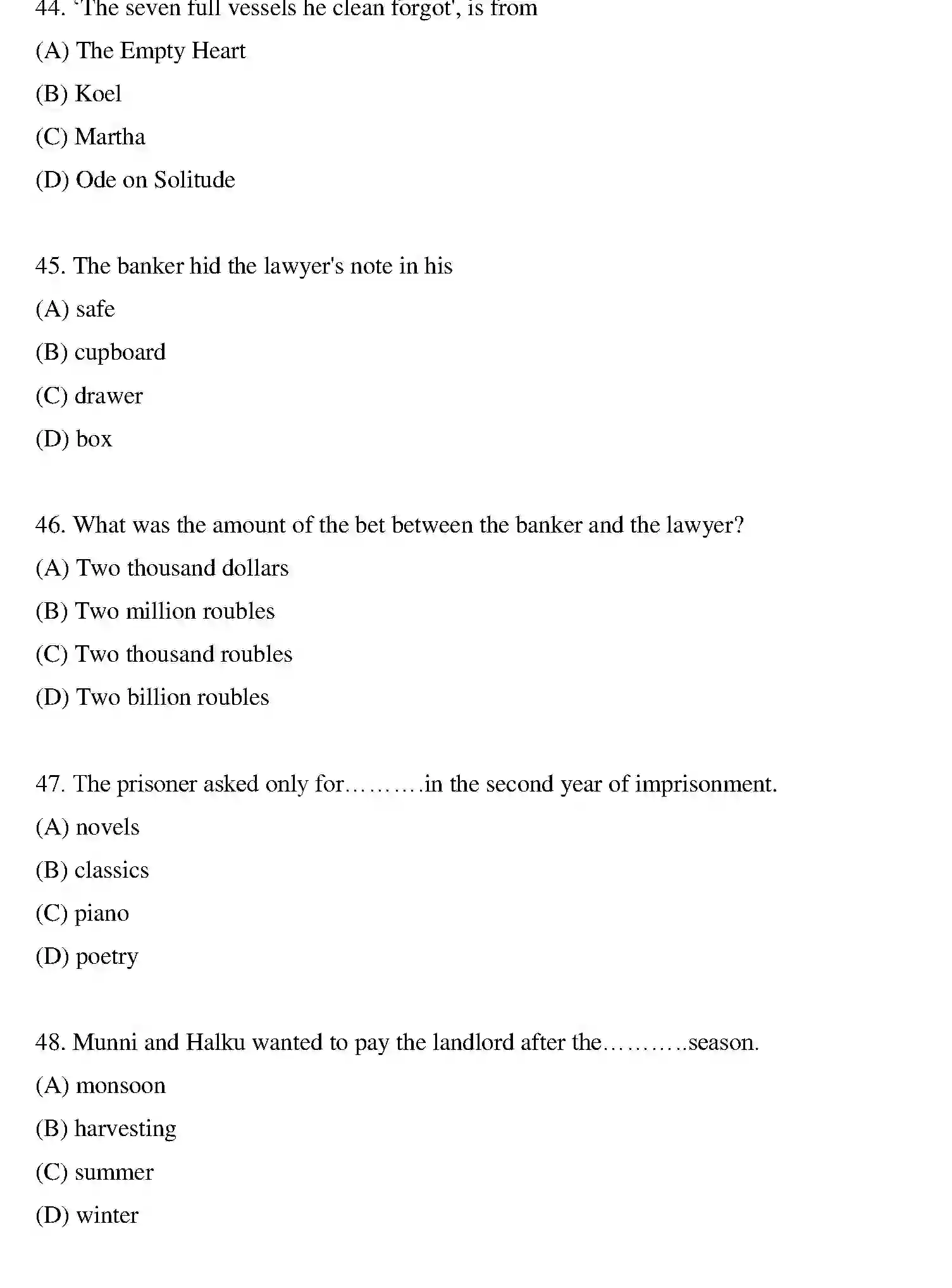 Bihar Board Class 10 2021 ENGLISH-SET-2 Finals - Page 10