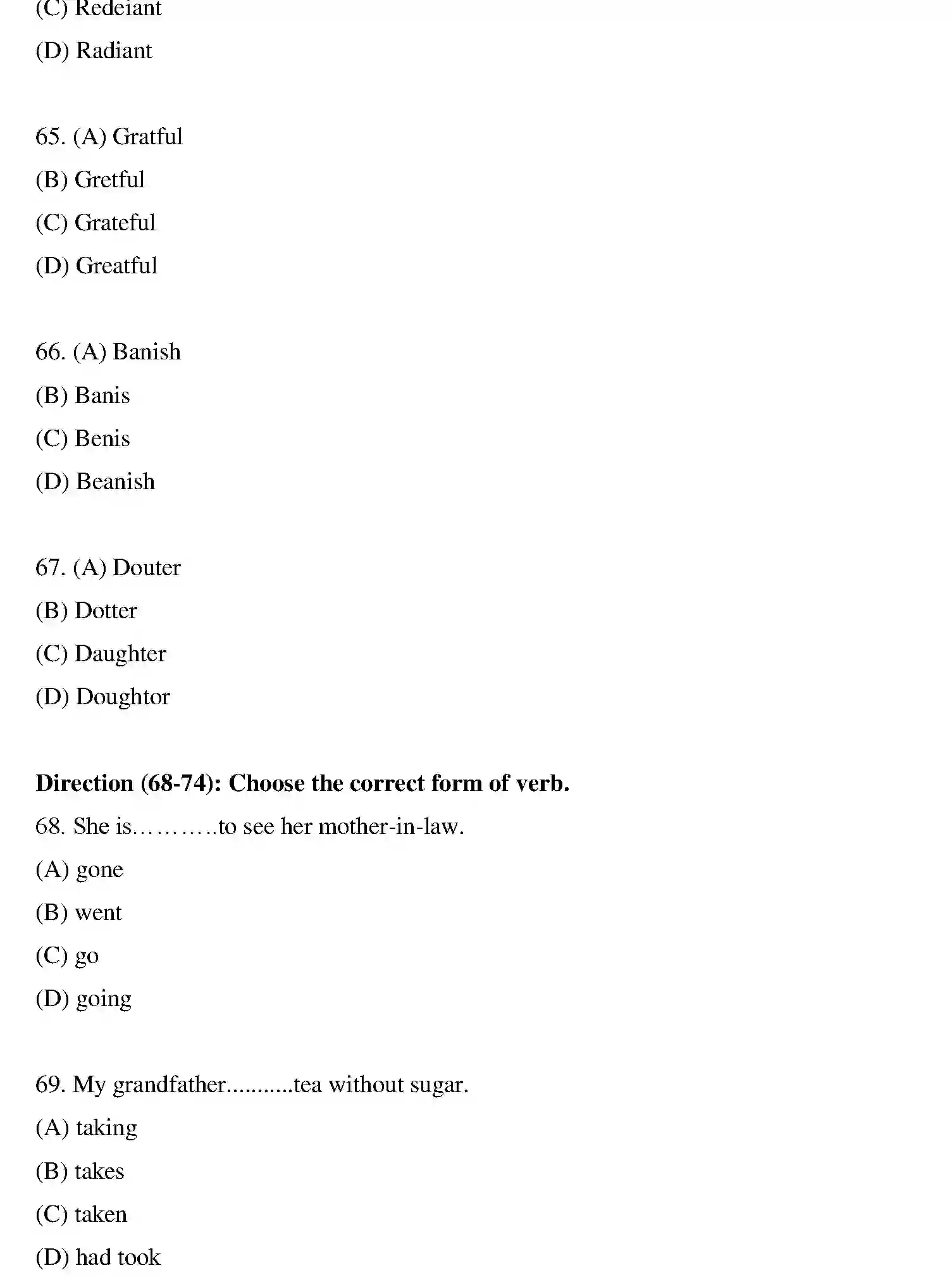 Bihar Board Class 10 2021 ENGLISH-SET-2 Finals - Page 14