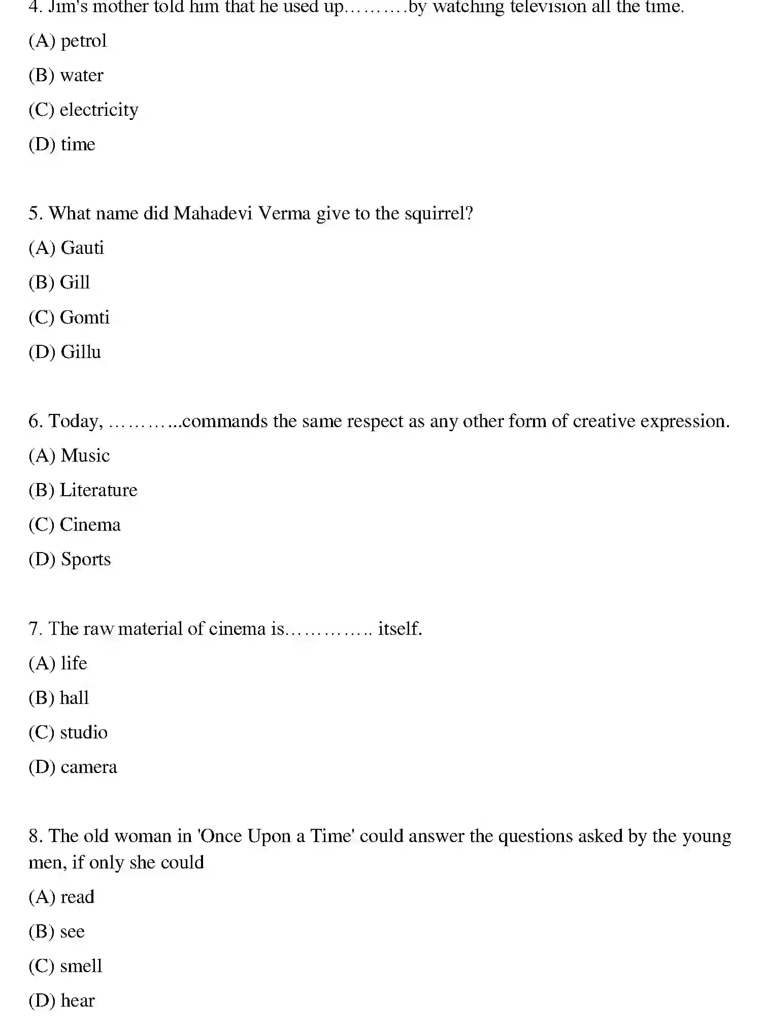 Bihar Board Class 10 2021 ENGLISH-SET-2 Finals - Page 2