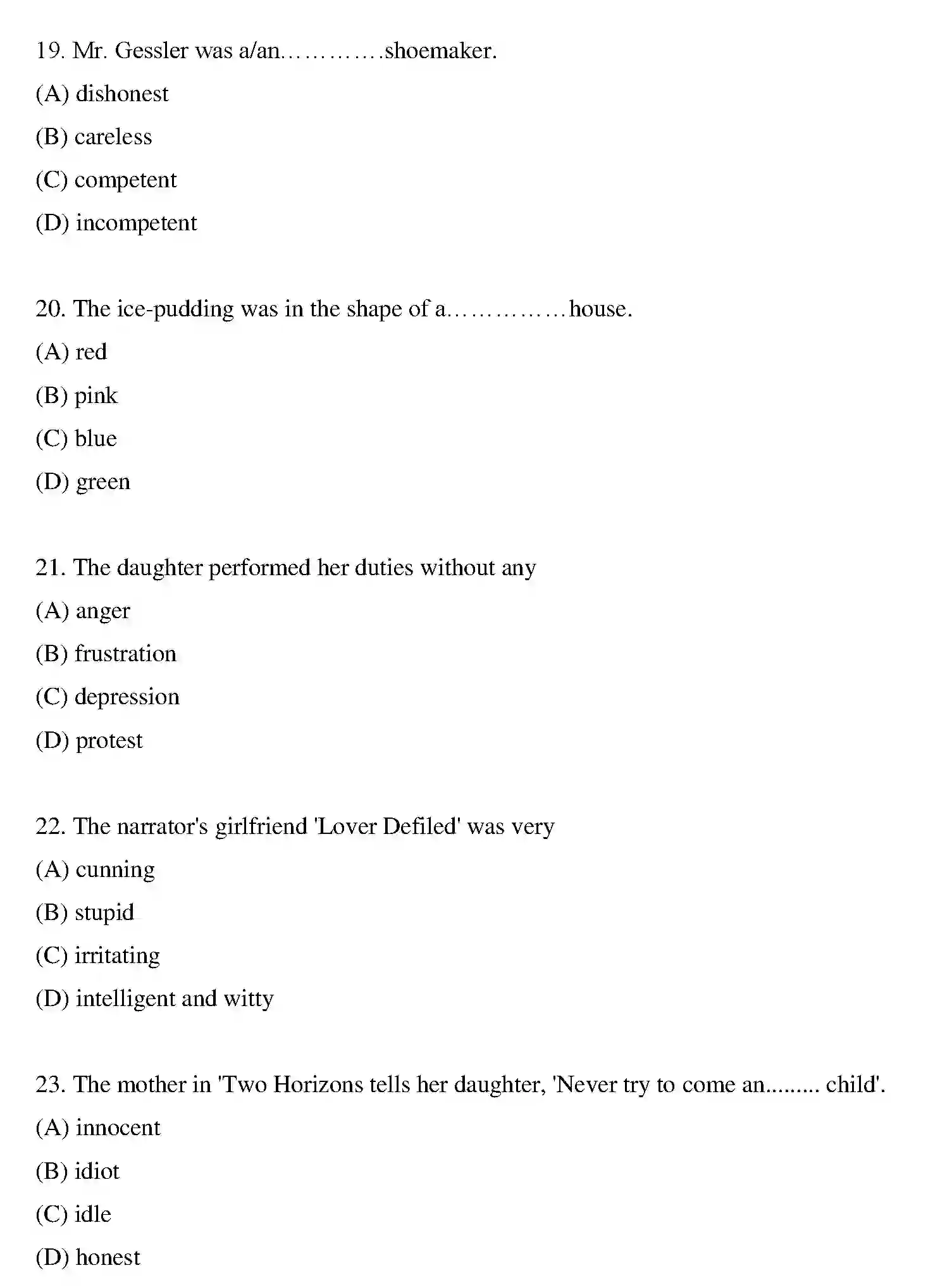 Bihar Board Class 10 2021 ENGLISH-SET-2 Finals - Page 5