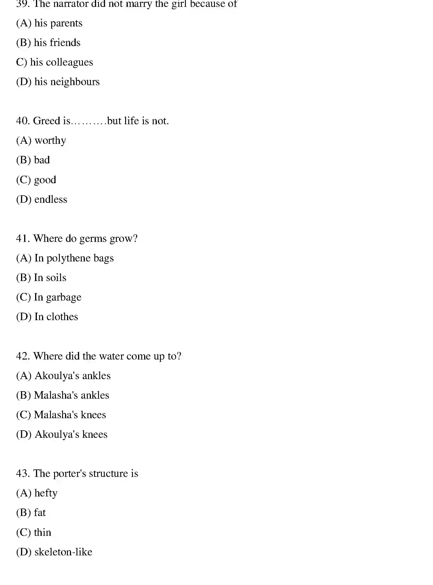 Bihar Board Class 10 2021 ENGLISH-SET-2 Finals - Page 9