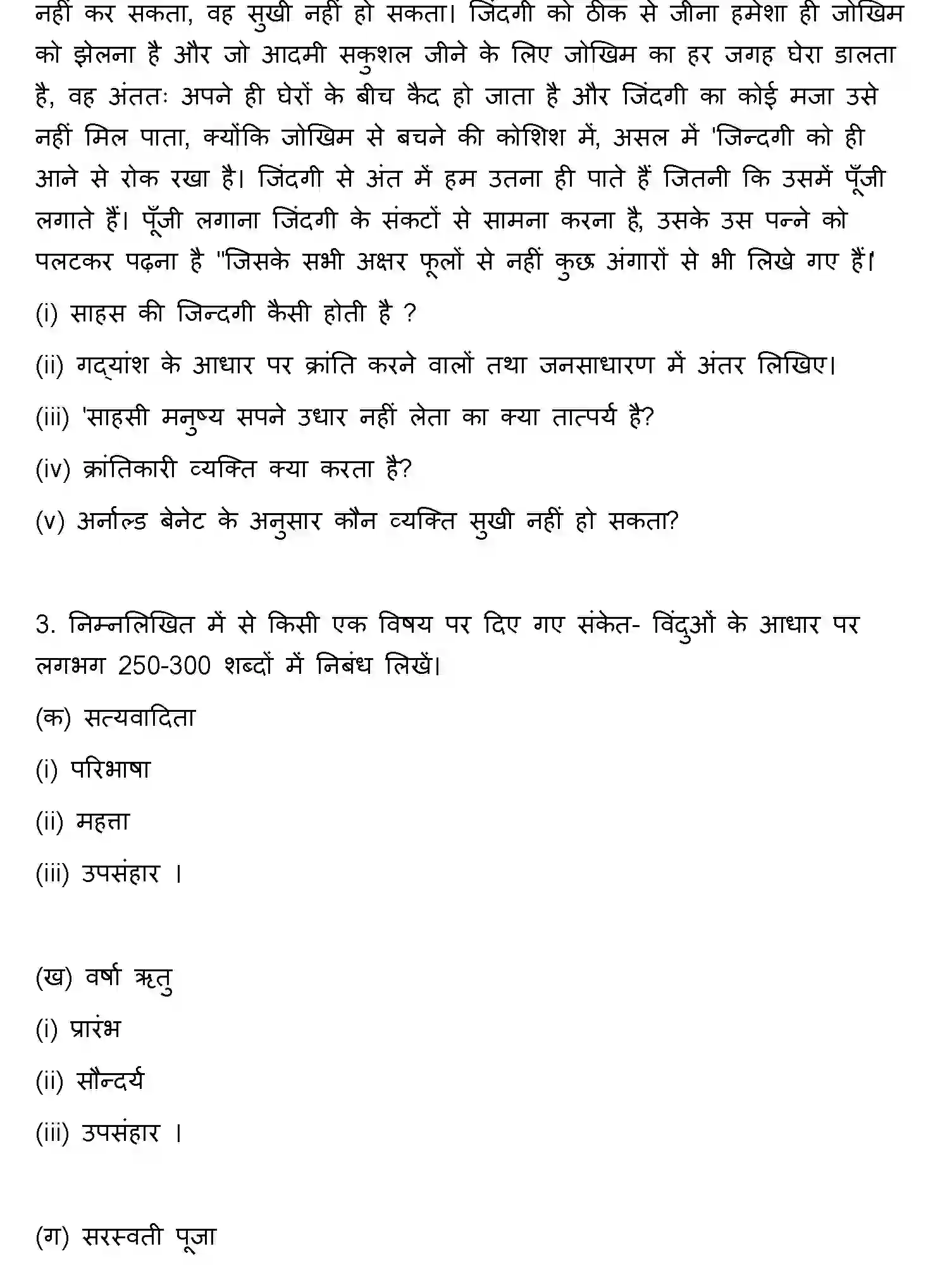 Bihar Board Class 10 2021 HINDI-SET-2 Finals - Page 29