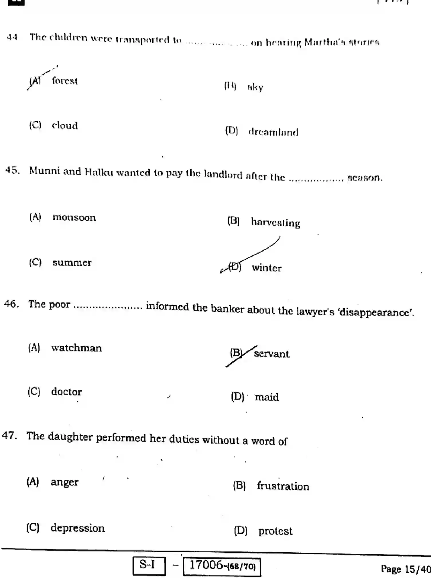 Bihar Board Class 10 2022 ENGLISH-113-SET-H Finals - Page 15