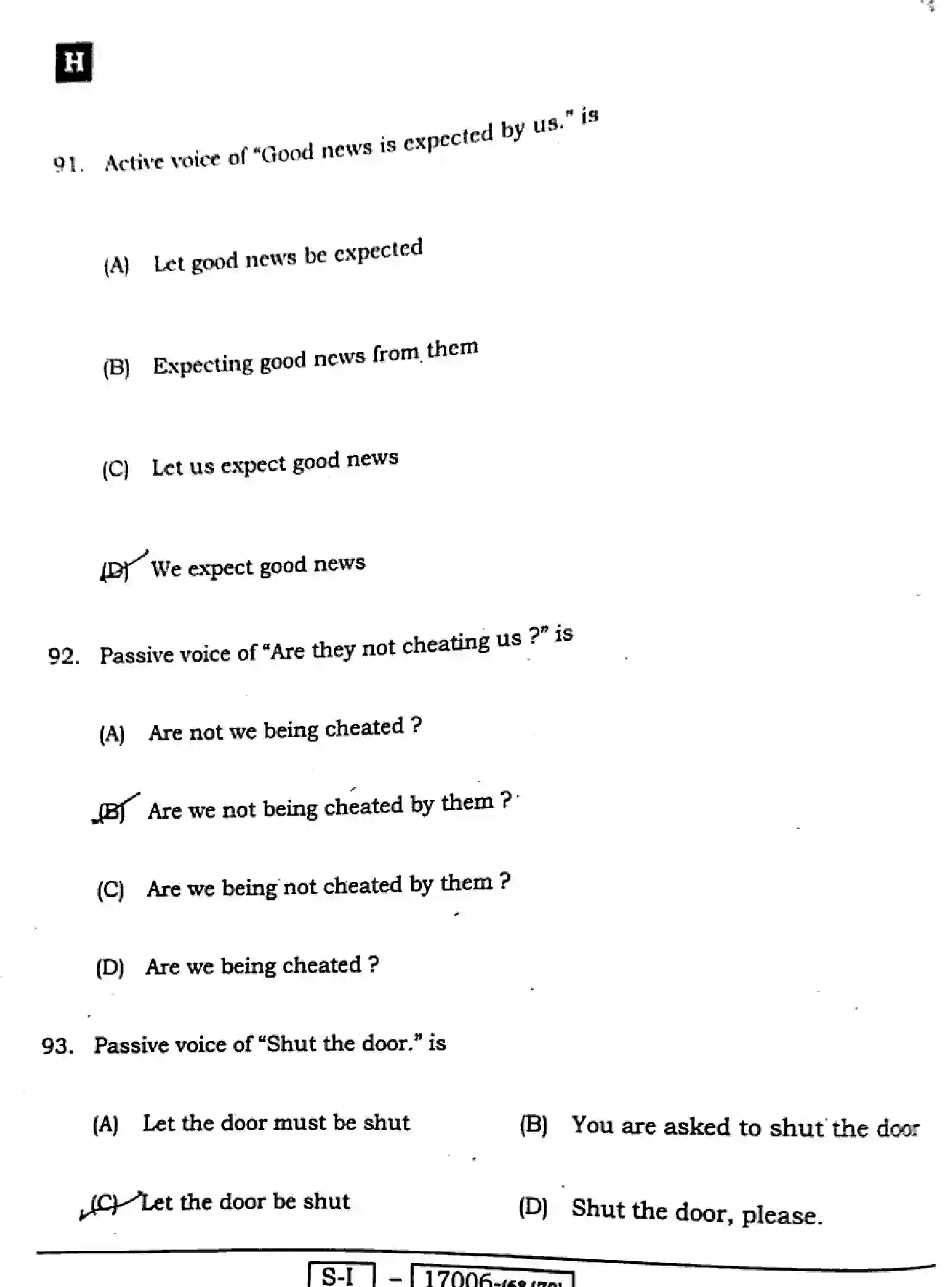 Bihar Board Class 10 2022 ENGLISH-113-SET-H Finals - Page 28