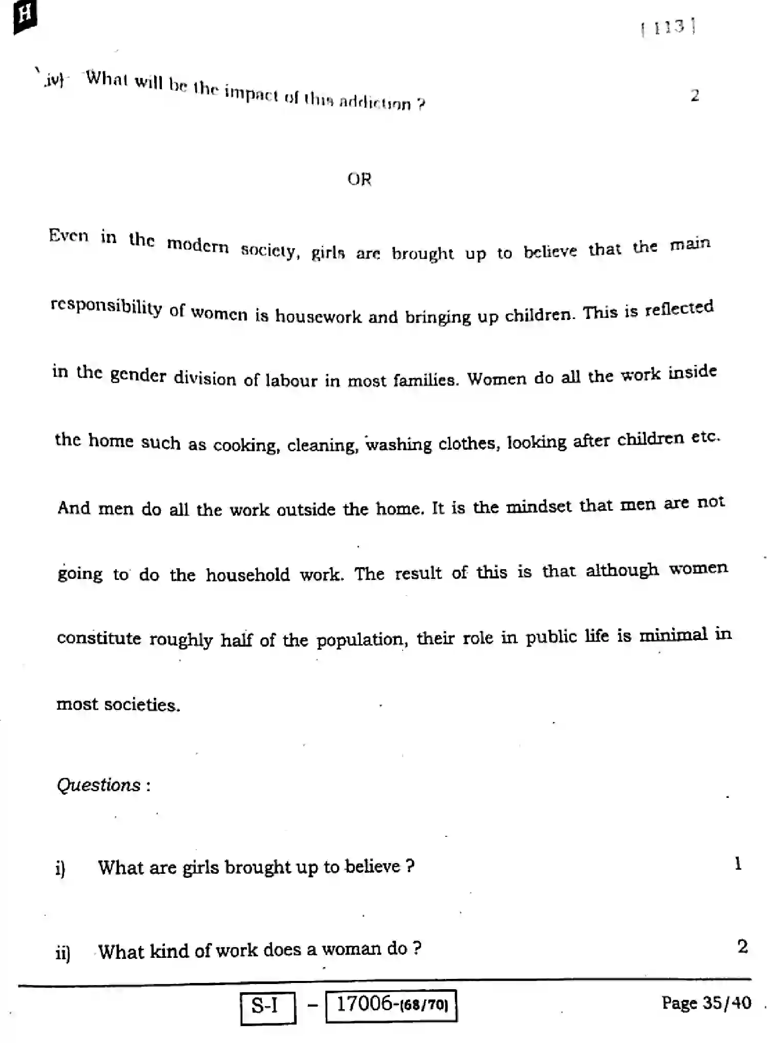 Bihar Board Class 10 2022 ENGLISH-113-SET-H Finals - Page 35