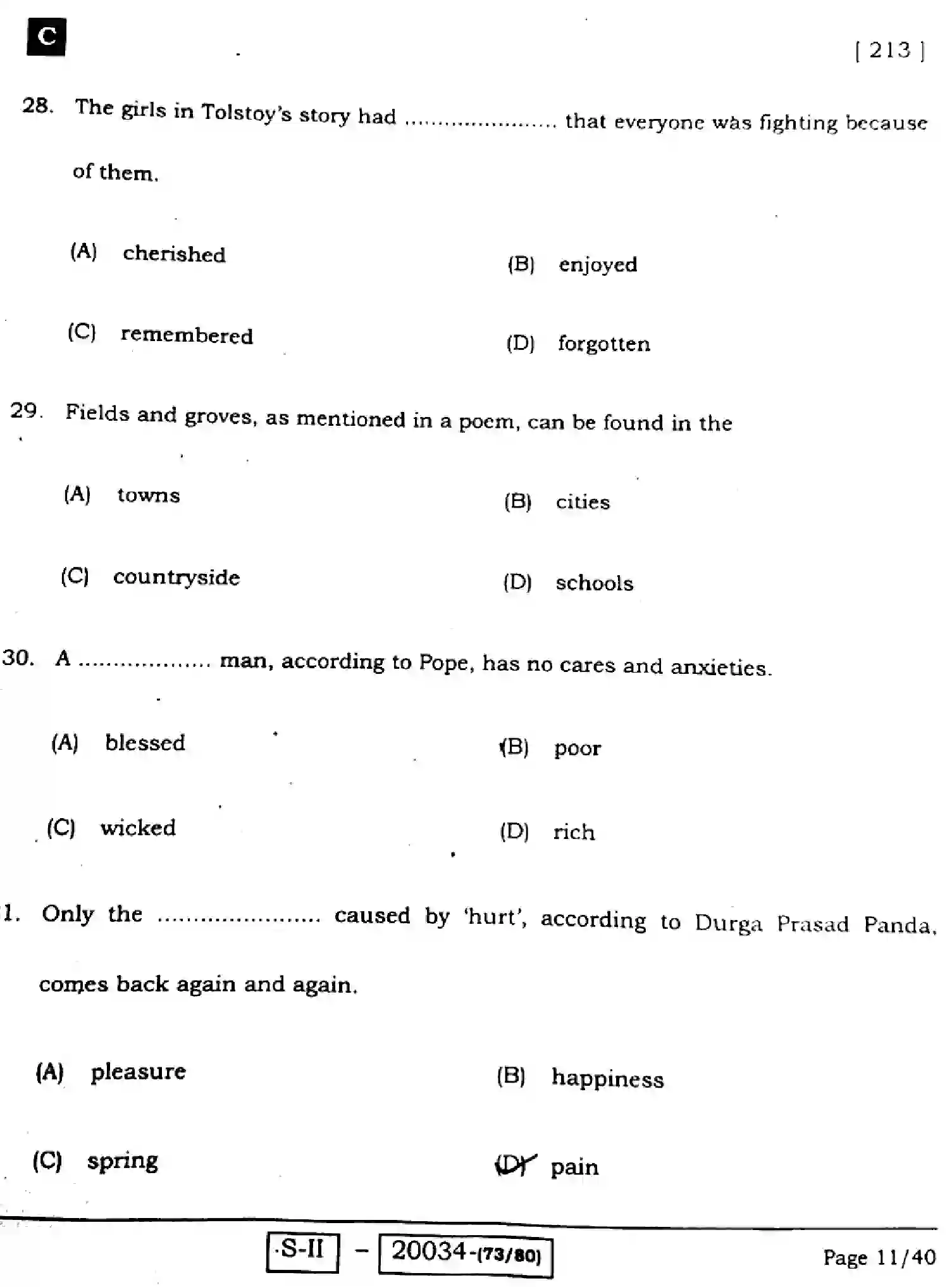Bihar Board Class 10 2022 ENGLISH-COMPULSORY-213-C Finals - Page 11