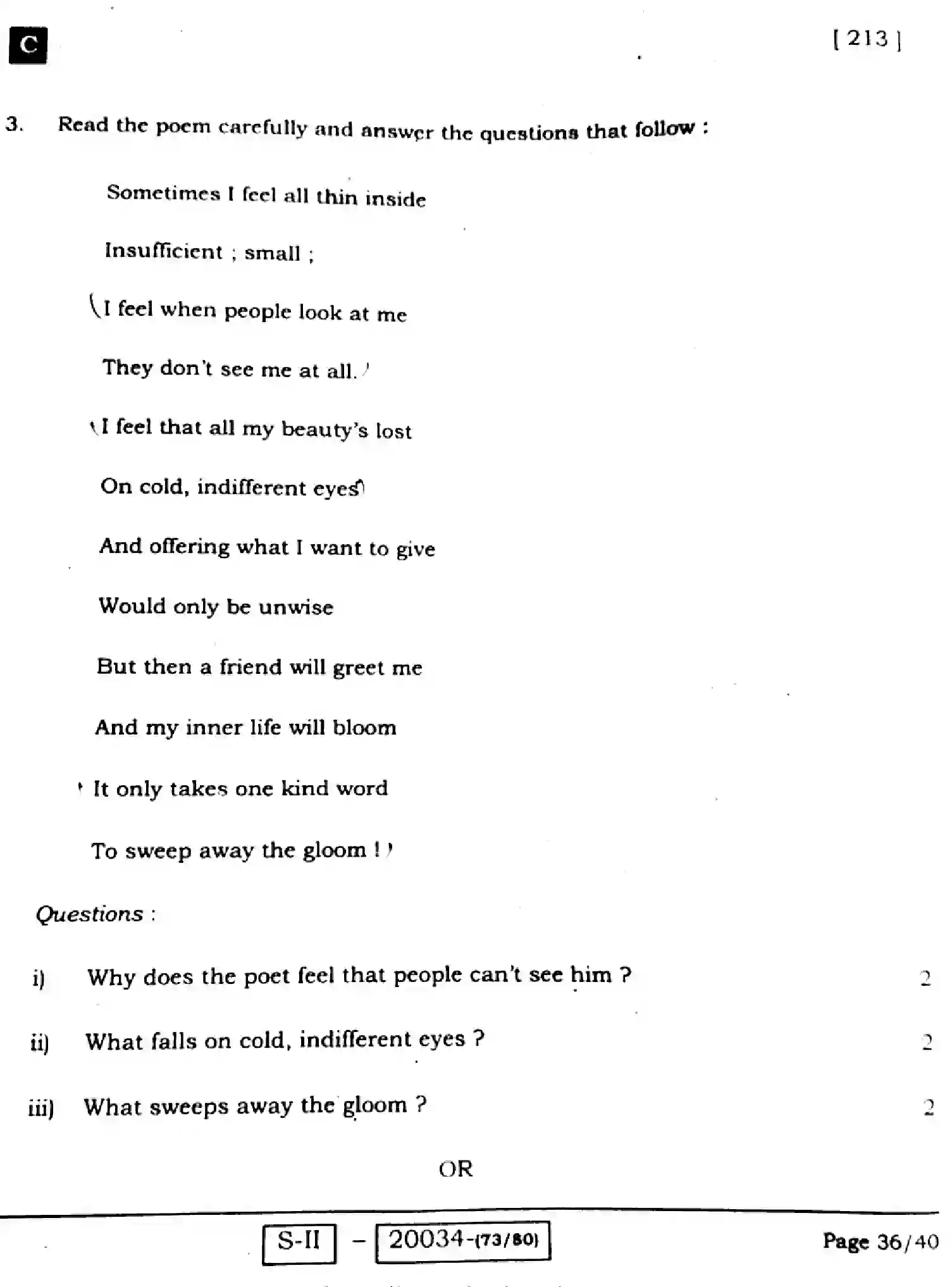 Bihar Board Class 10 2022 ENGLISH-COMPULSORY-213-C Finals - Page 36