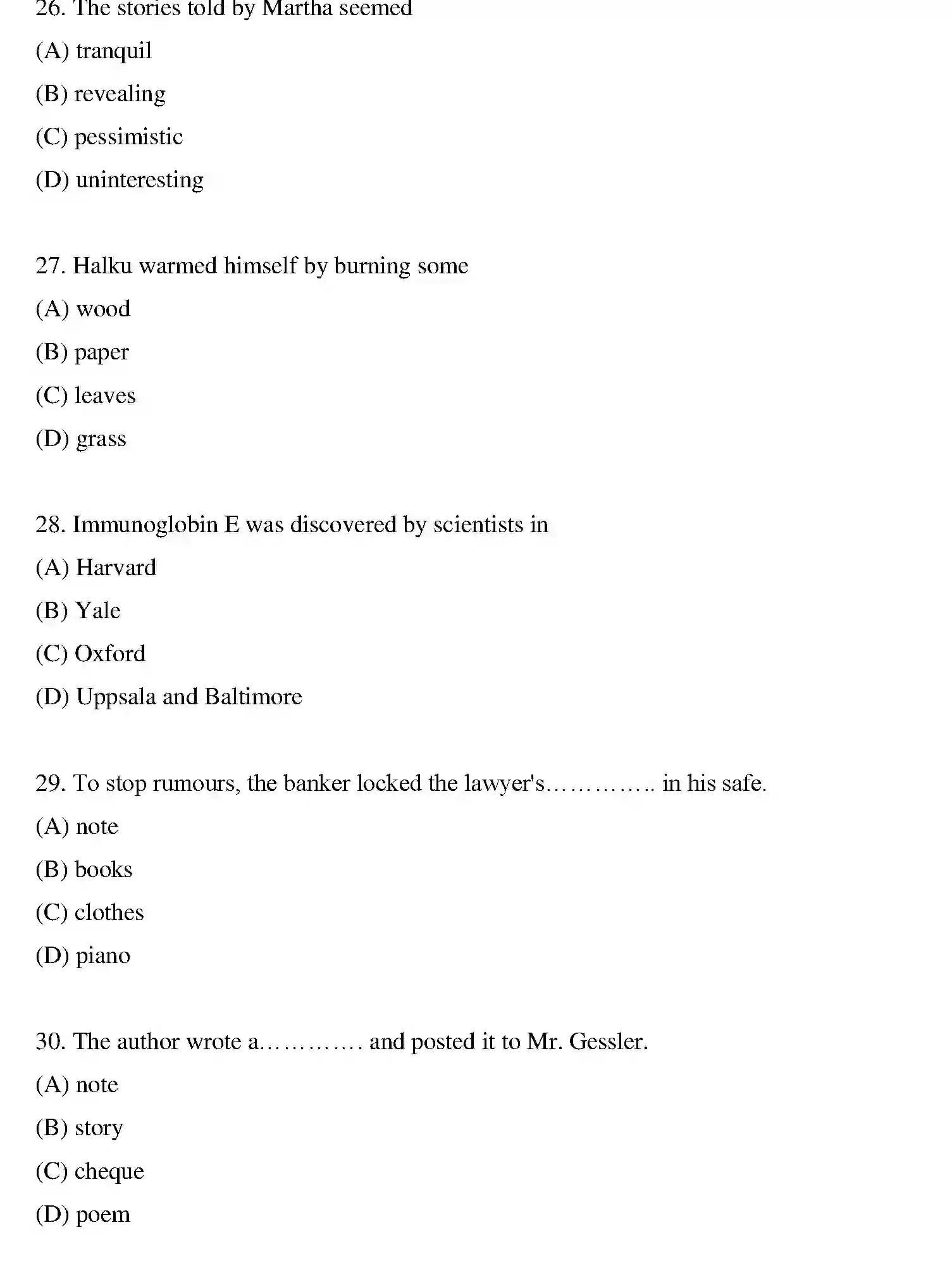 Bihar Board Class 10 2022 ENGLISH-SET-1 Finals - Page 7