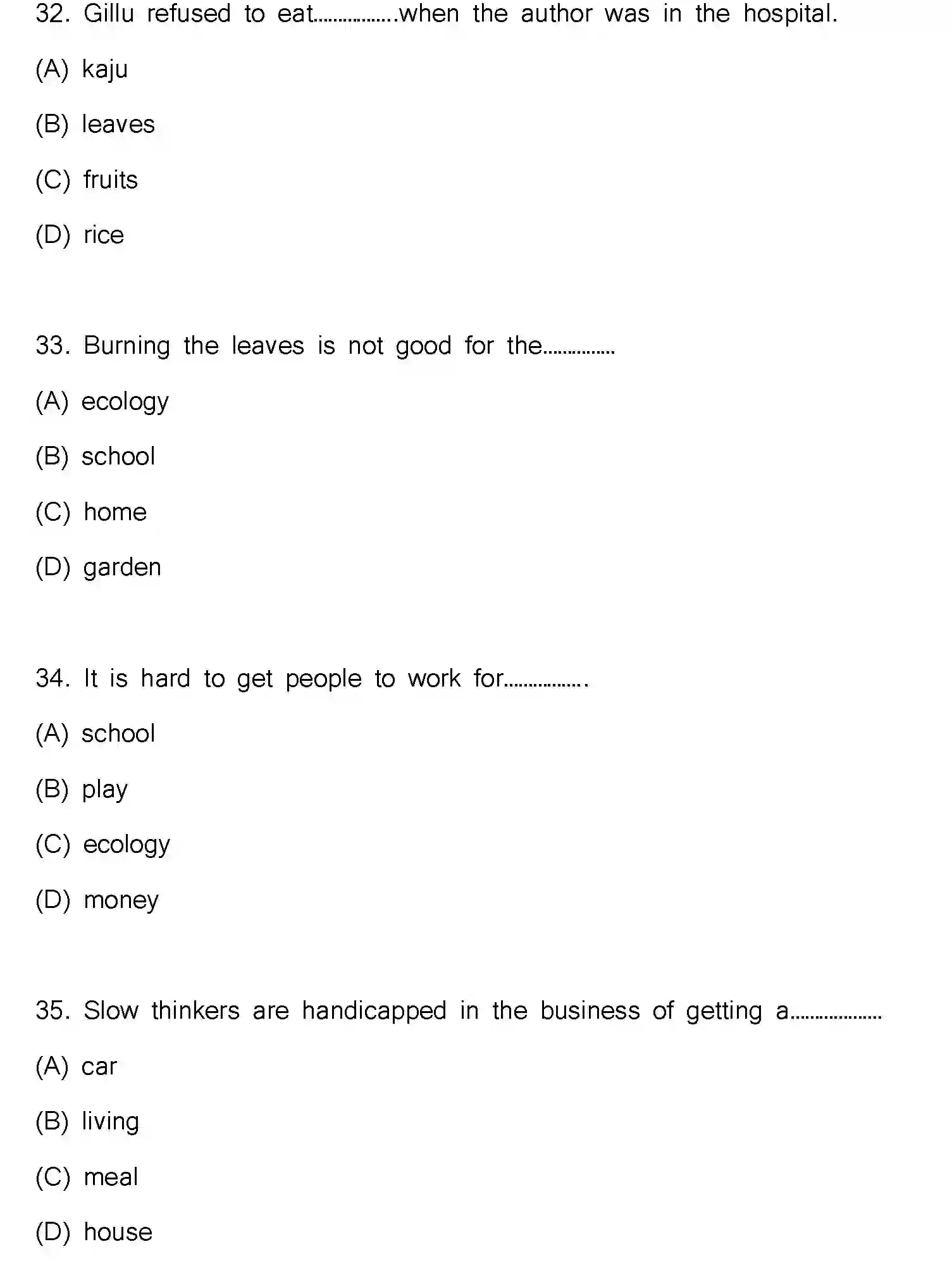 Bihar Board Class 10 2023 ENGLISH-113-SET-H Finals - Page 10