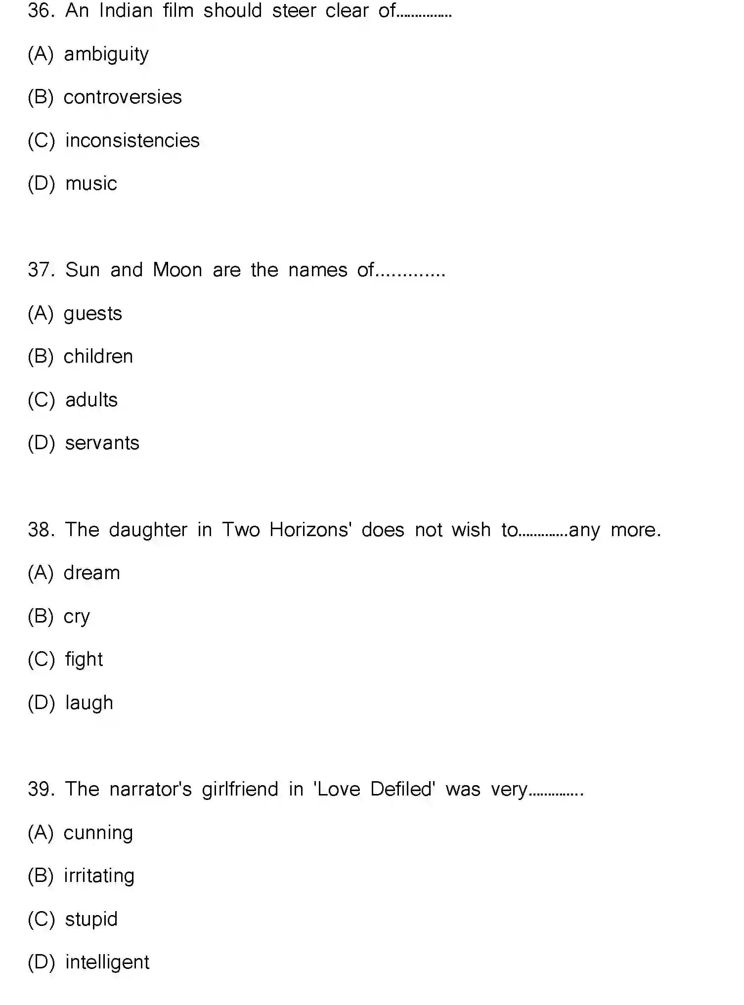 Bihar Board Class 10 2023 ENGLISH-113-SET-H Finals - Page 11