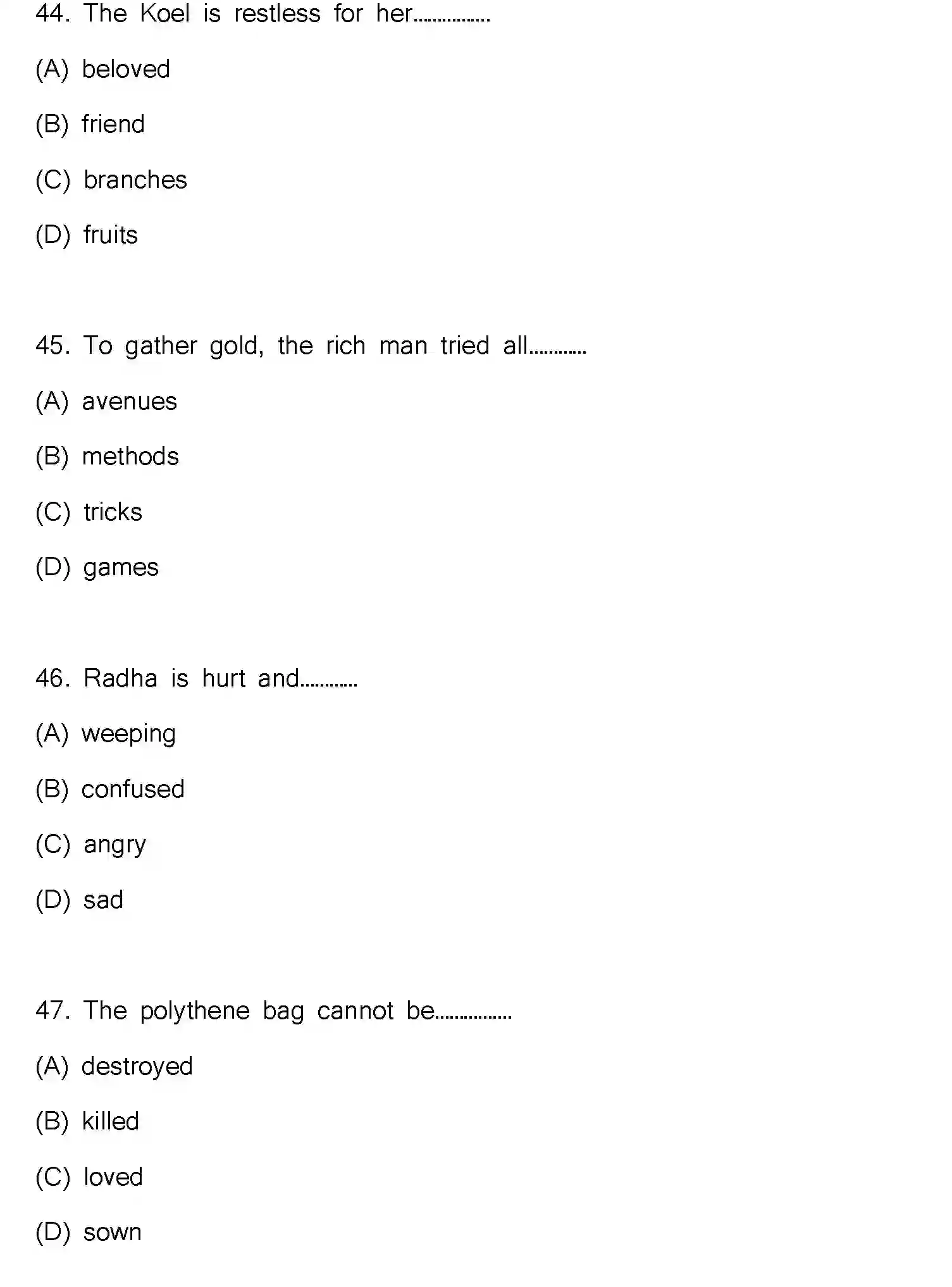 Bihar Board Class 10 2023 ENGLISH-113-SET-H Finals - Page 13