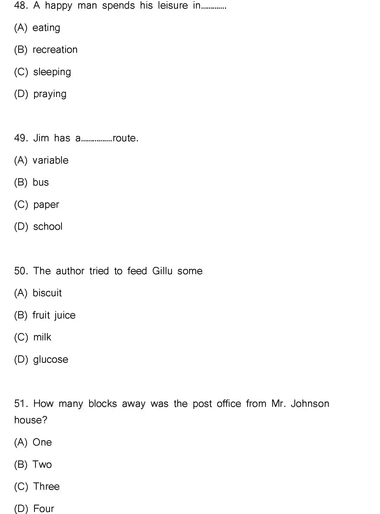 Bihar Board Class 10 2023 ENGLISH-113-SET-H Finals - Page 14