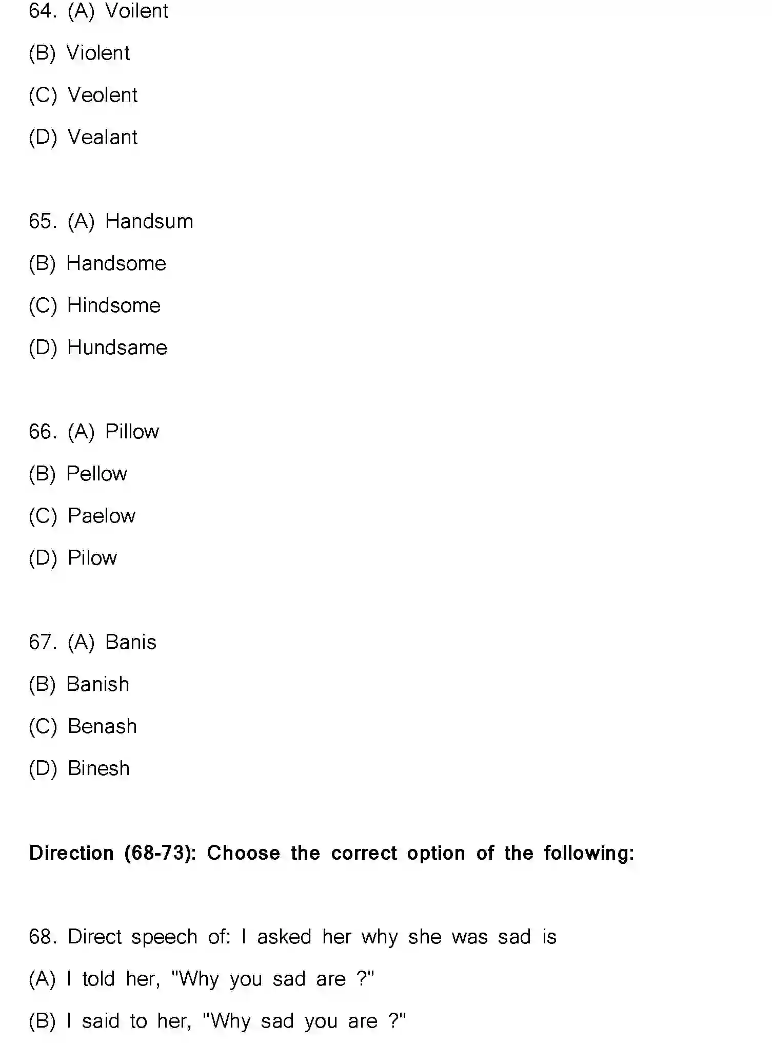 Bihar Board Class 10 2023 ENGLISH-113-SET-H Finals - Page 18