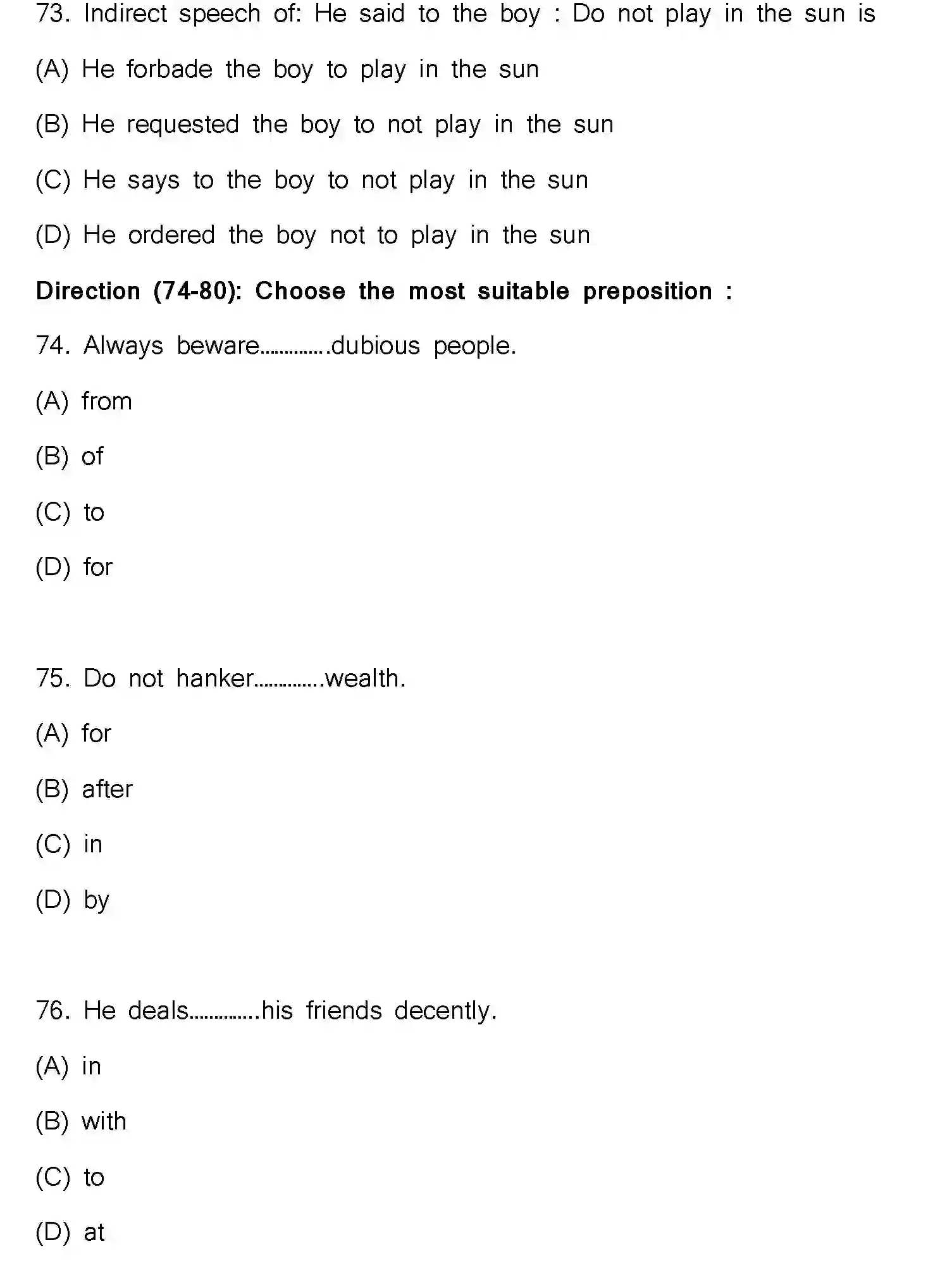 Bihar Board Class 10 2023 ENGLISH-113-SET-H Finals - Page 20