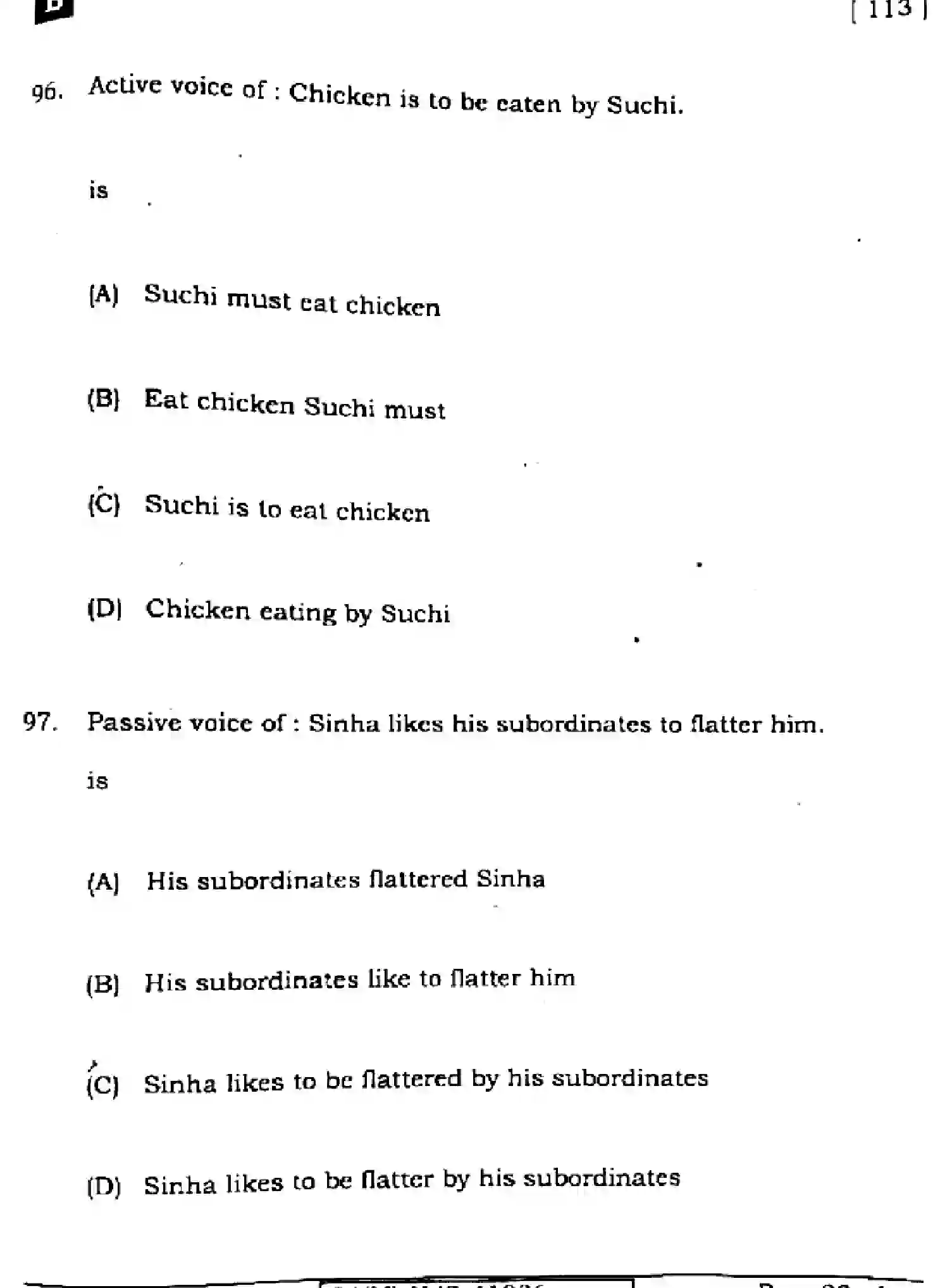 Bihar Board Class 10 2024 ENGLISH-113-SET-B Finals - Page 29
