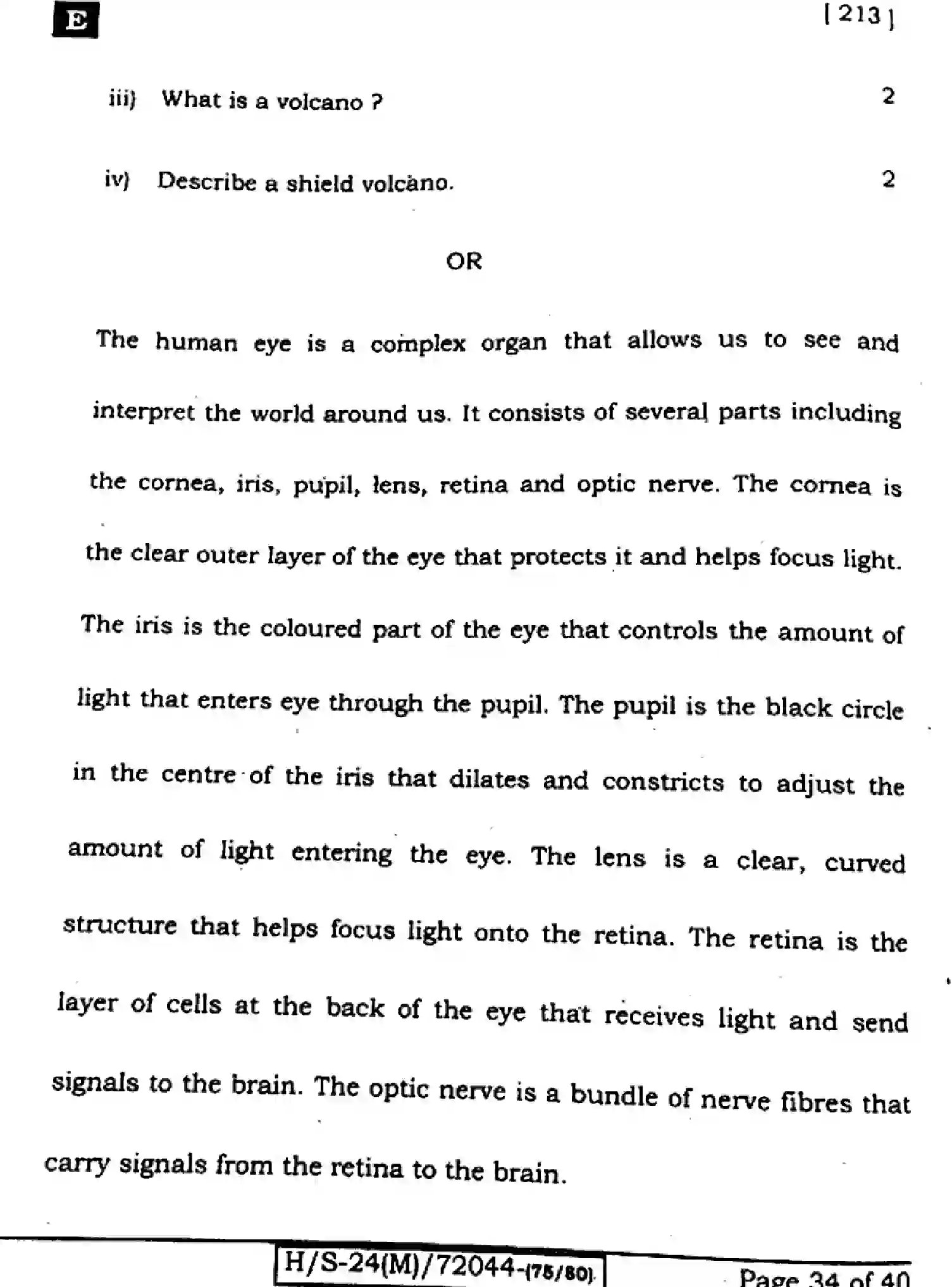 Bihar Board Class 10 2024 ENGLISH-213-SET-E Finals - Page 33