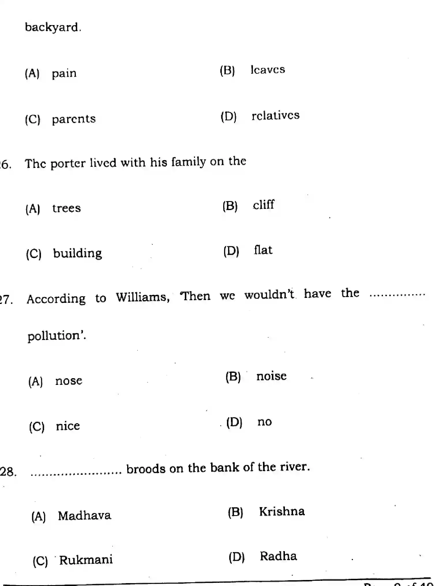 Bihar Board Class 10 2024 ENGLISH-SUPPLEMENTARY-113-SET-C Finals - Page 9