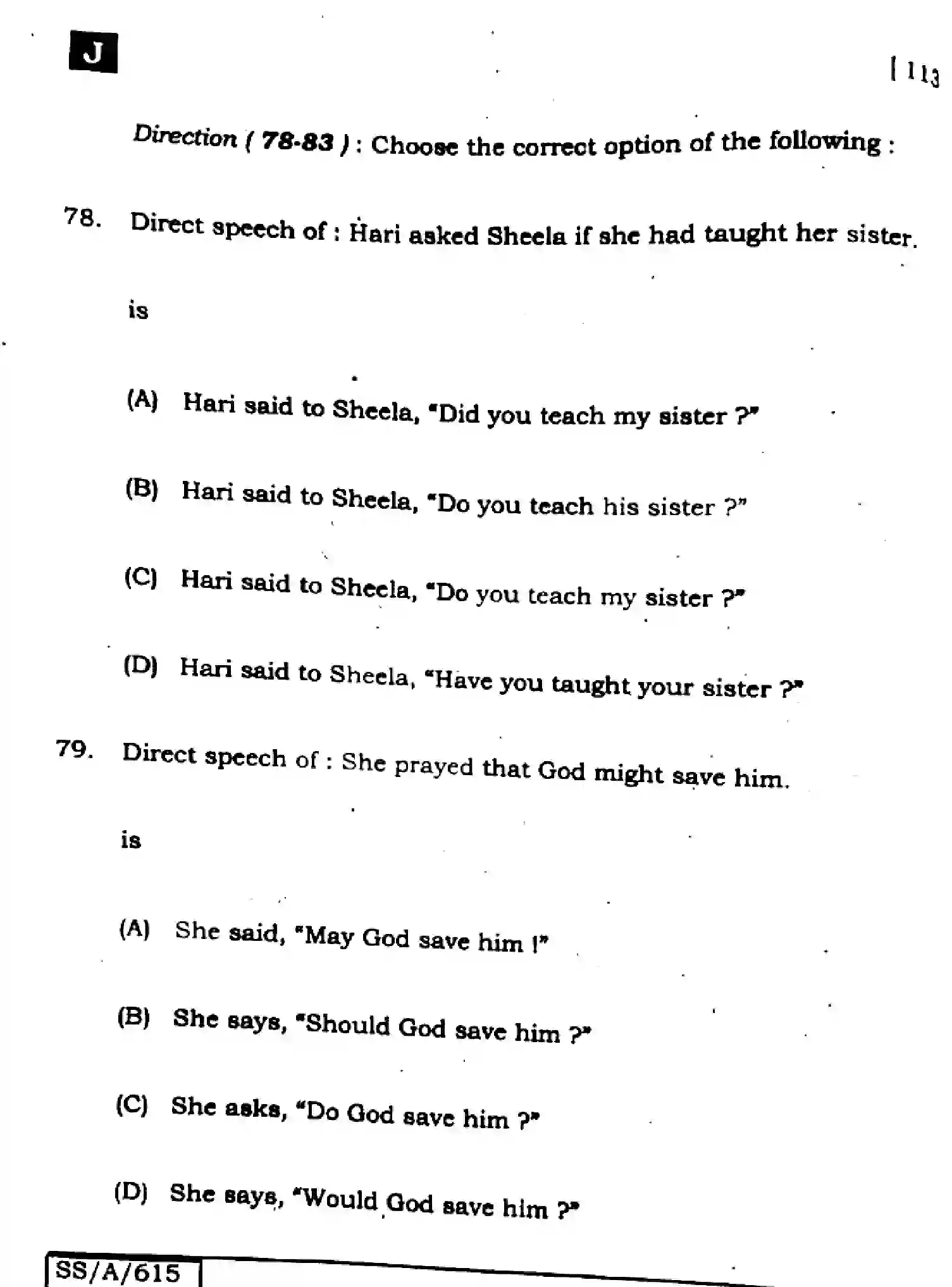 Bihar Board Class 10 2025 ENGLISH-113-SET-J Finals - Page 24