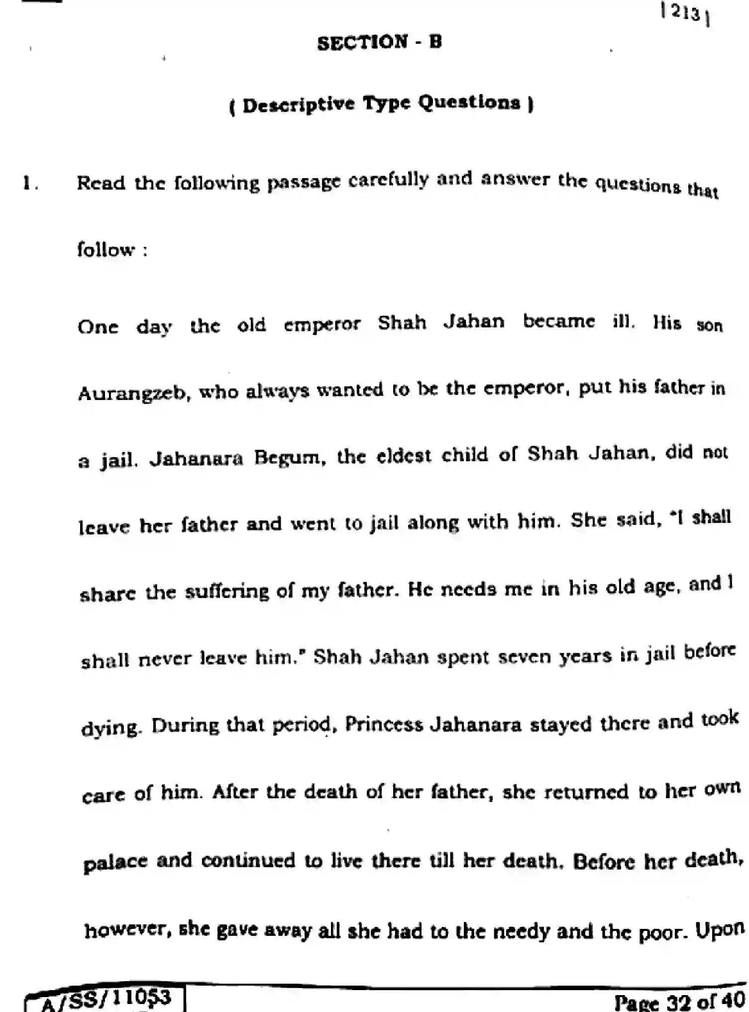 Bihar Board Class 10 2025 ENGLISH-213-SET-A Finals - Page 31