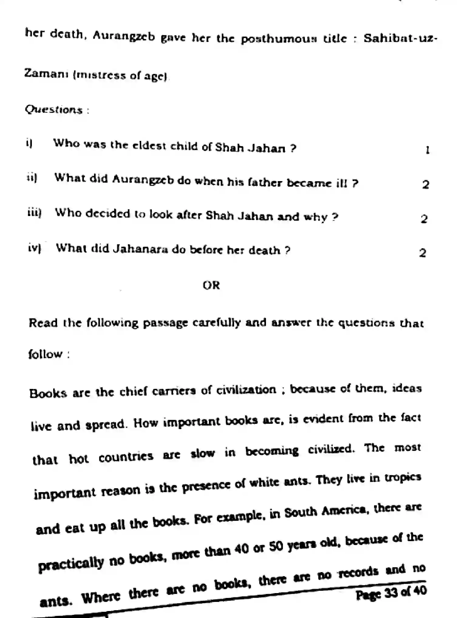 Bihar Board Class 10 2025 ENGLISH-213-SET-A Finals - Page 32