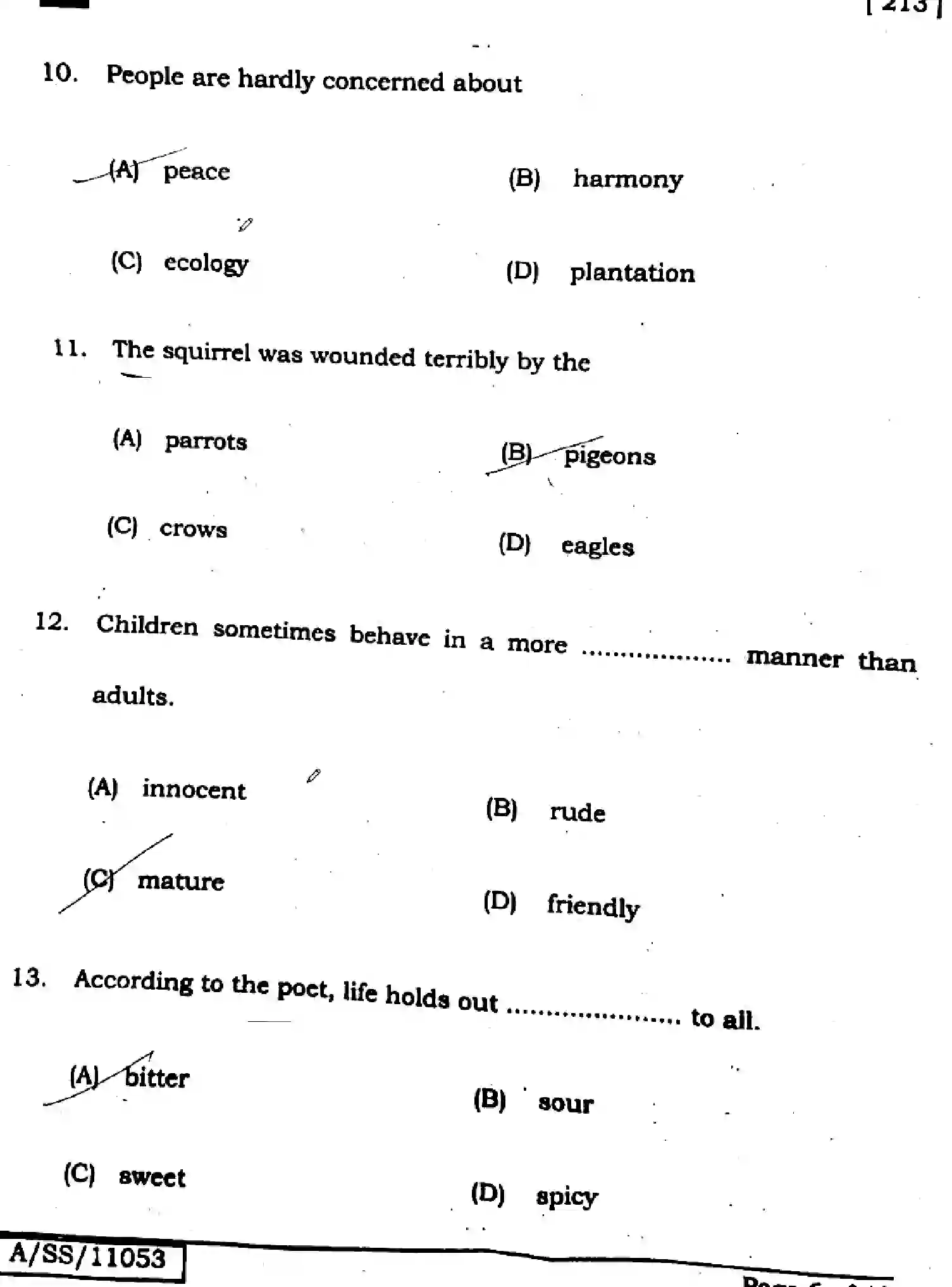 Bihar Board Class 10 2025 ENGLISH-213-SET-A Finals - Page 5