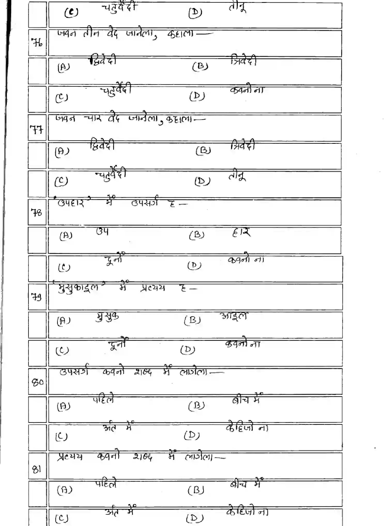 Bihar Board Class 10 2025 MODEL-PAPER-BHOJPURI-SIL-109-209 Model Papers - Page 14