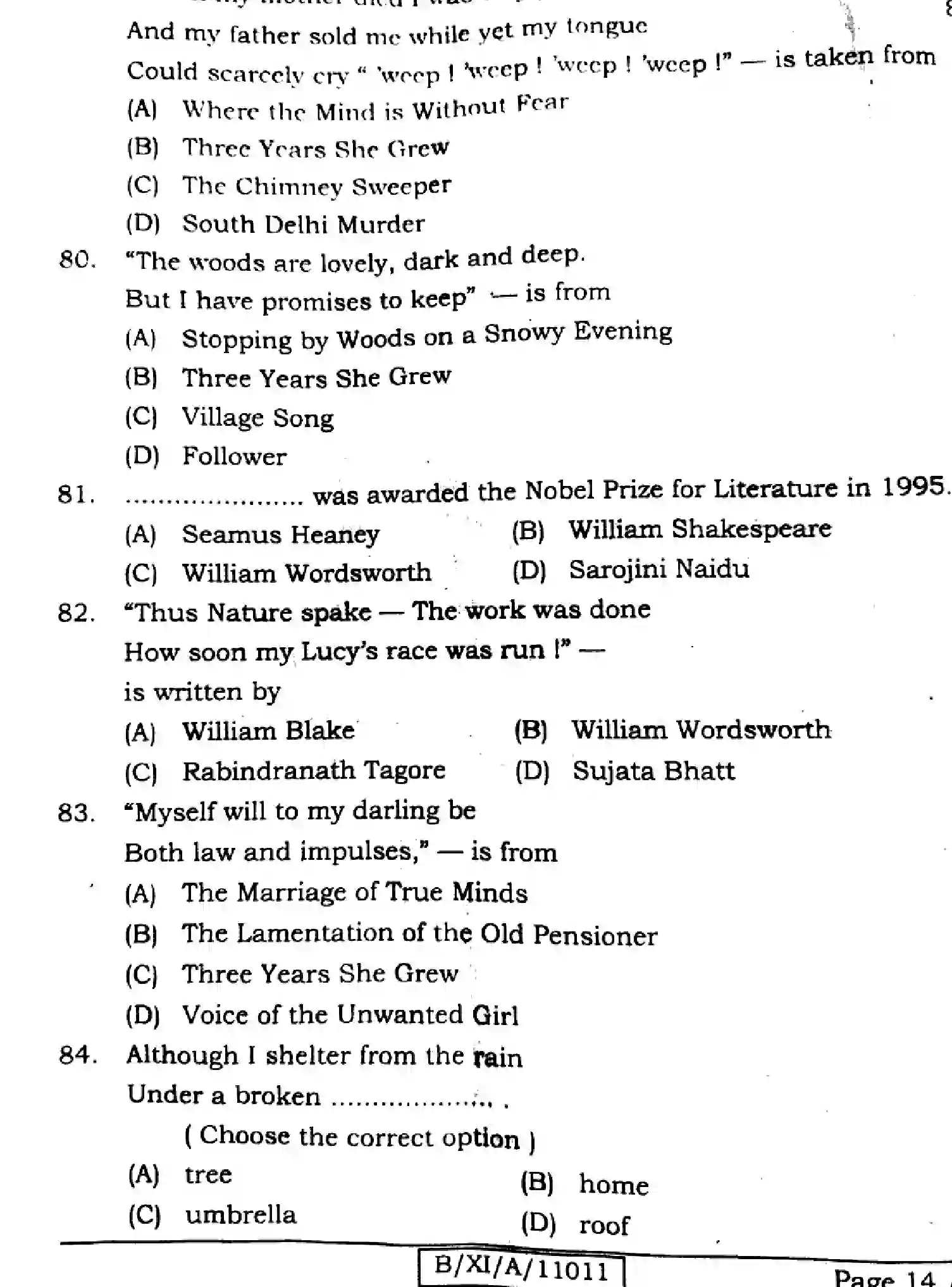 Bihar Board Class 11 2024 ENGLISH-105-124-205-223-305-330 Finals - Page 14