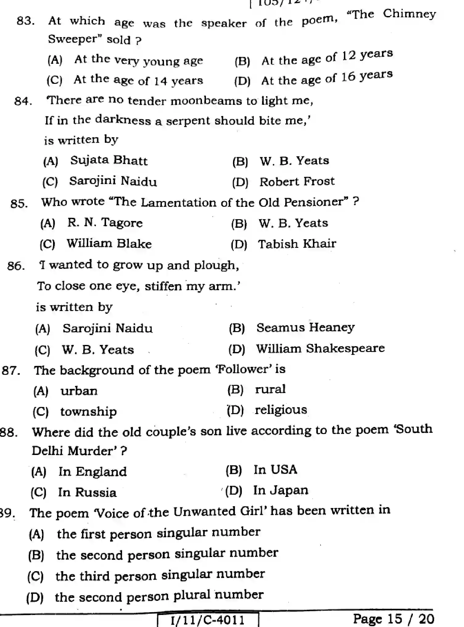 Bihar Board Class 11 2025 ENGLISH-105-124-205-223-305-330 Finals - Page 15