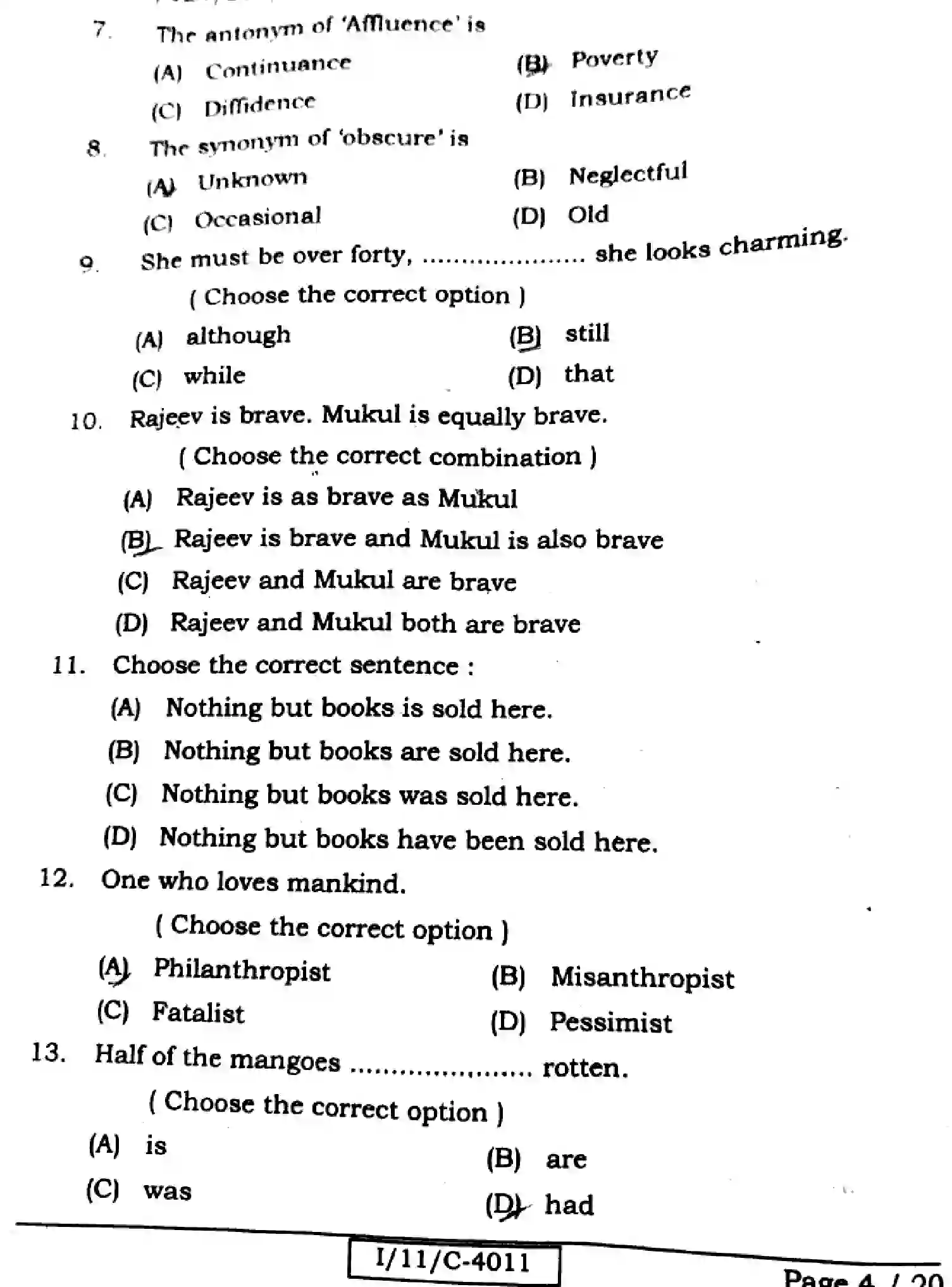 Bihar Board Class 11 2025 ENGLISH-105-124-205-223-305-330 Finals - Page 4