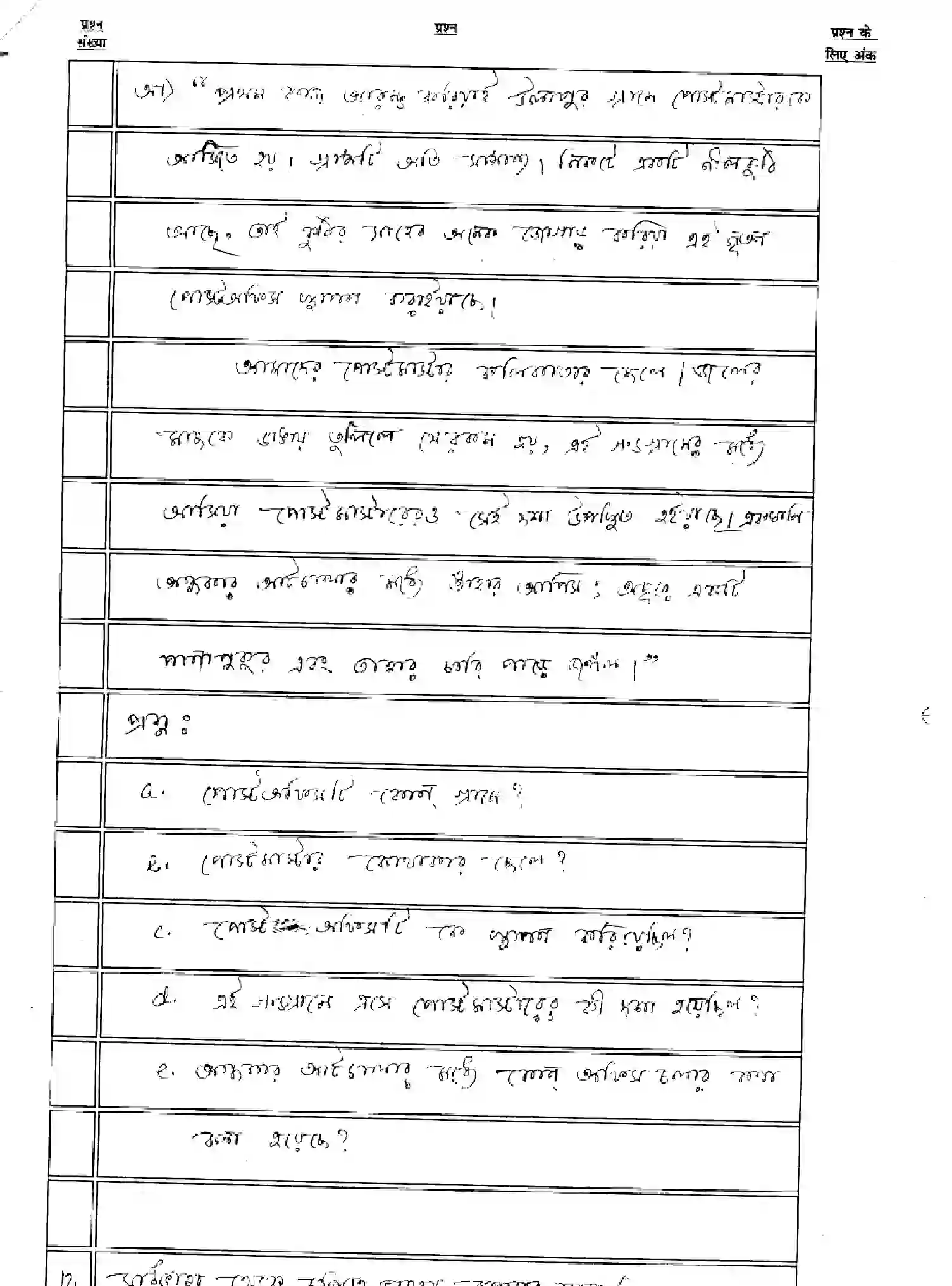 Bihar Board Class 2 2025 MODEL-PAPER-BANGLA-116-216-316-512 Model Papers - Page 24