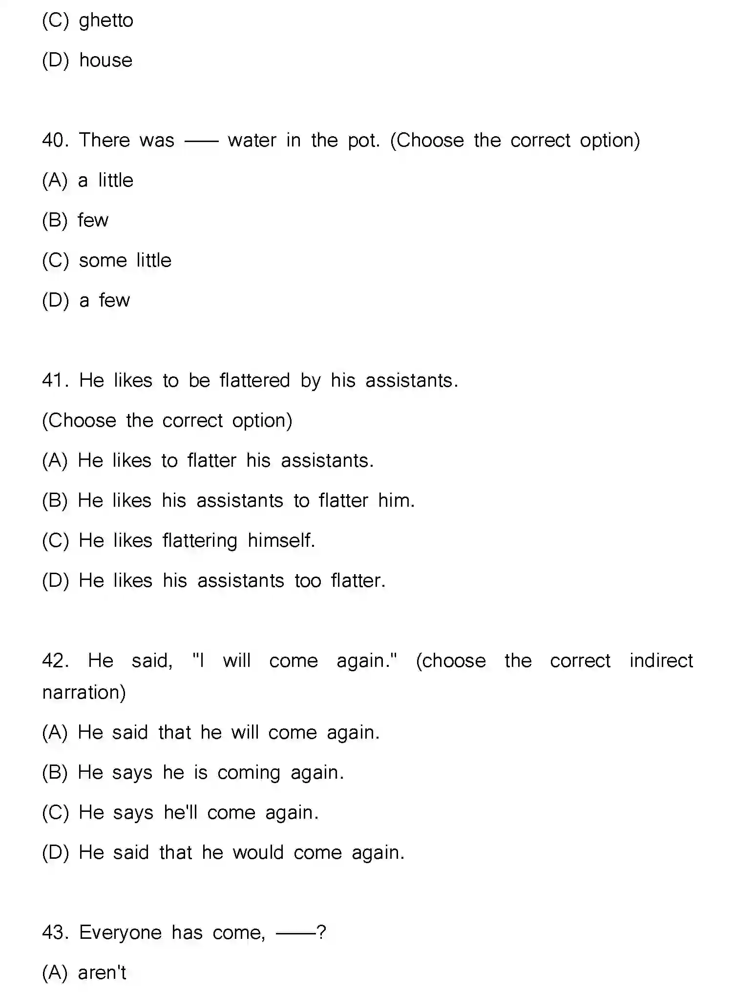 Bihar Board Class 2 2025 MODEL-PAPER-ENGLISH-105-124-205-223 Model Papers - Page 12