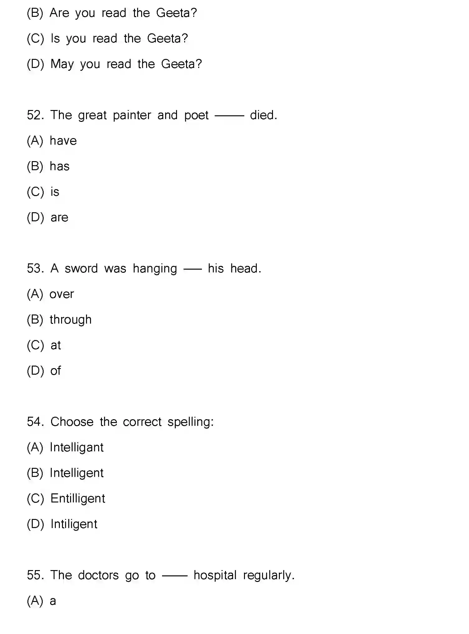 Bihar Board Class 2 2025 MODEL-PAPER-ENGLISH-105-124-205-223 Model Papers - Page 15