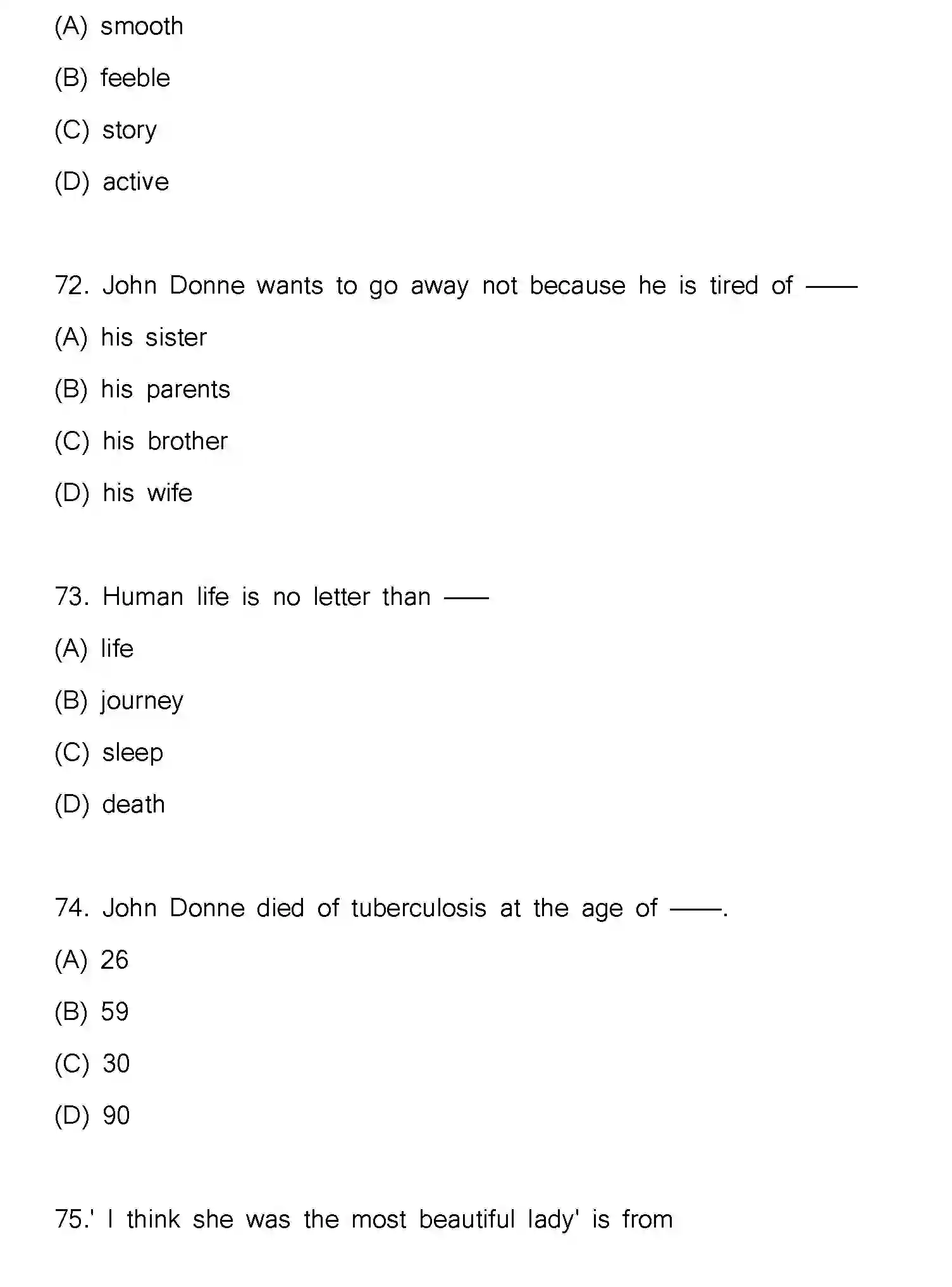 Bihar Board Class 2 2025 MODEL-PAPER-ENGLISH-105-124-205-223 Model Papers - Page 20