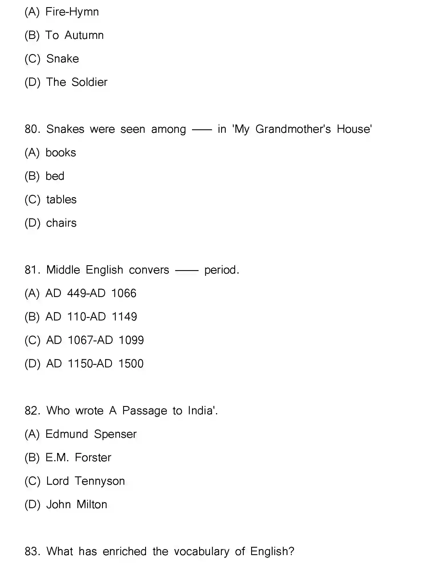 Bihar Board Class 2 2025 MODEL-PAPER-ENGLISH-105-124-205-223 Model Papers - Page 22