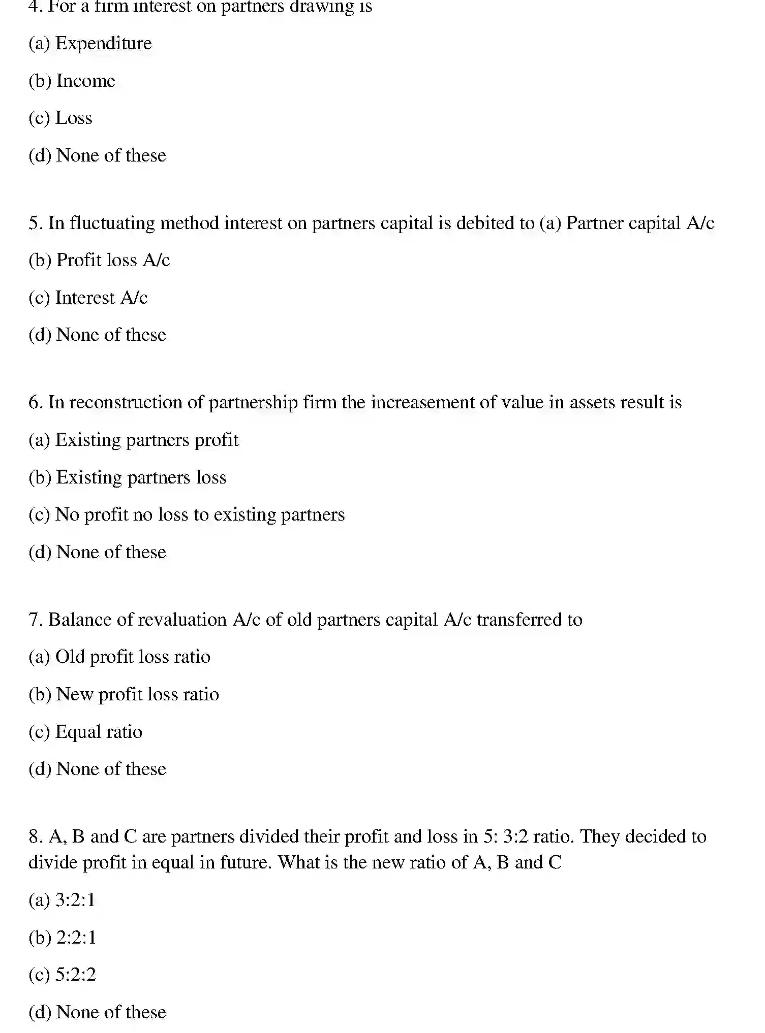 Bihar Board Class 12 2011 ACCOUNTANCY Question Bank - Page 17