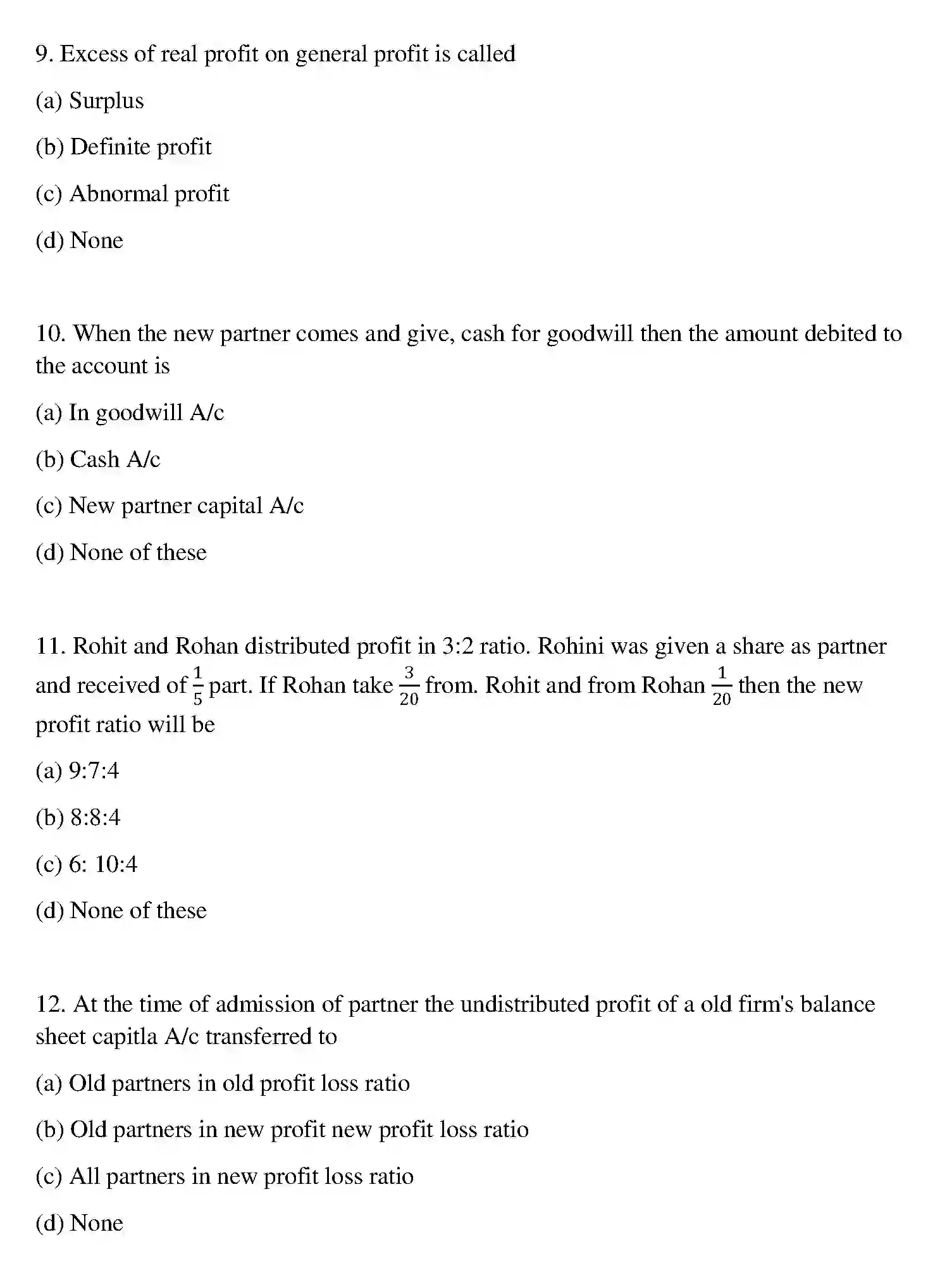 Bihar Board Class 12 2011 ACCOUNTANCY Question Bank - Page 18