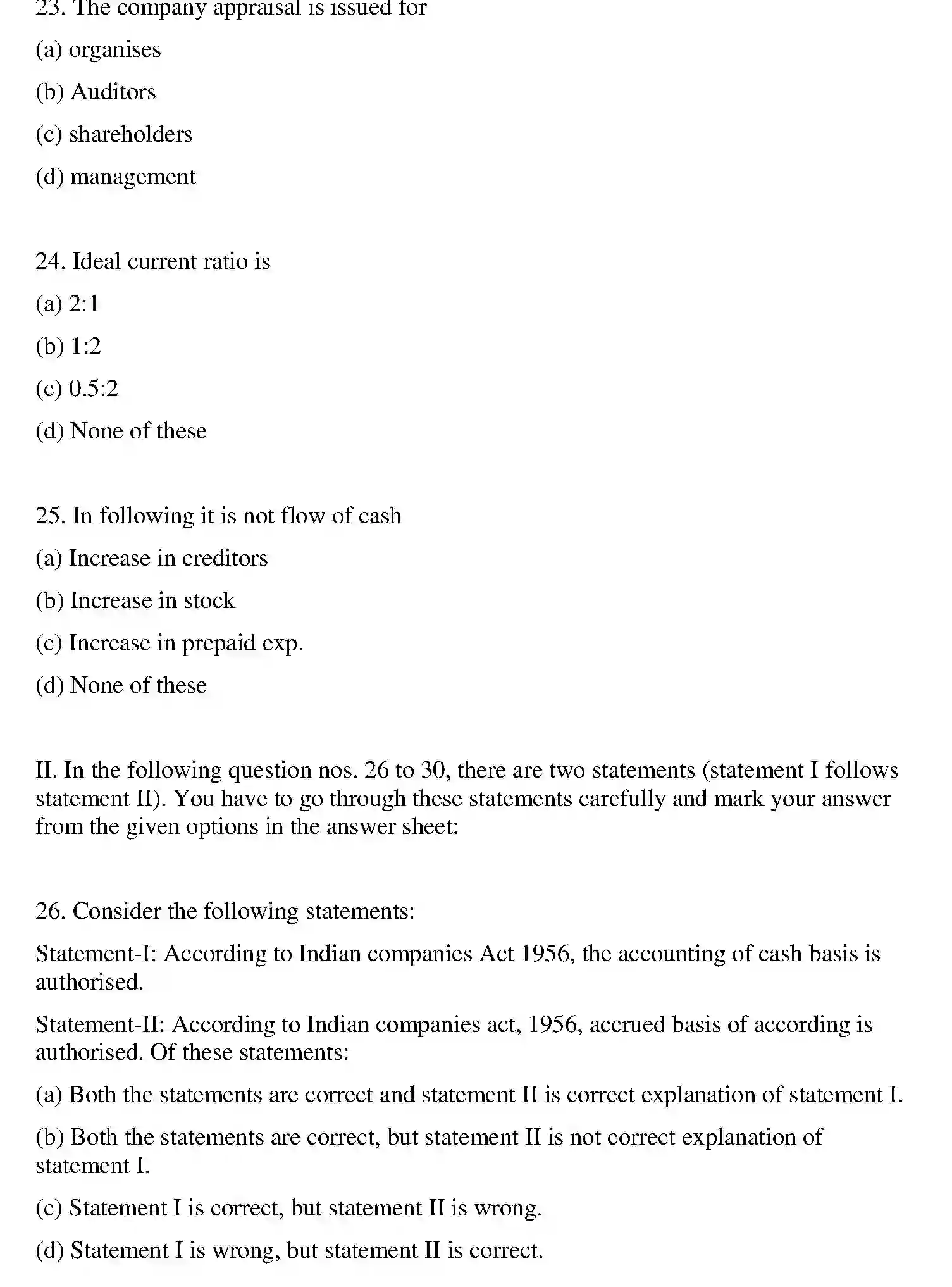 Bihar Board Class 12 2011 ACCOUNTANCY Question Bank - Page 21