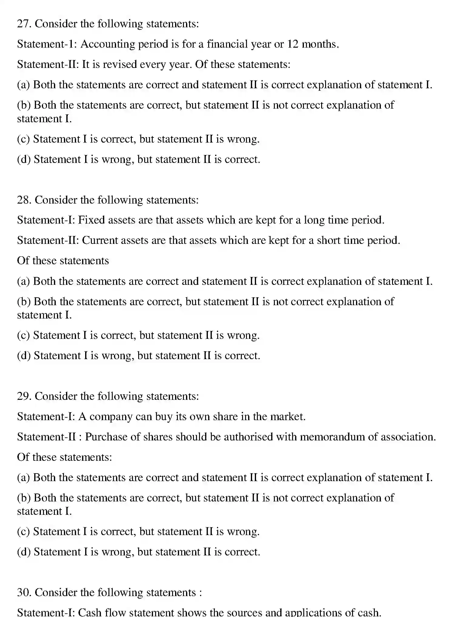 Bihar Board Class 12 2011 ACCOUNTANCY Question Bank - Page 22