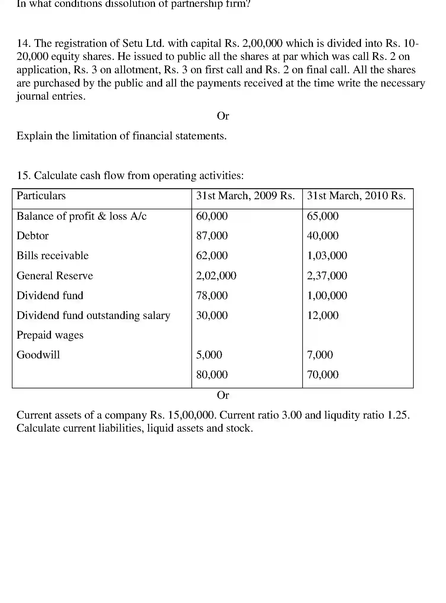 Bihar Board Class 12 2011 ACCOUNTANCY Question Bank - Page 27