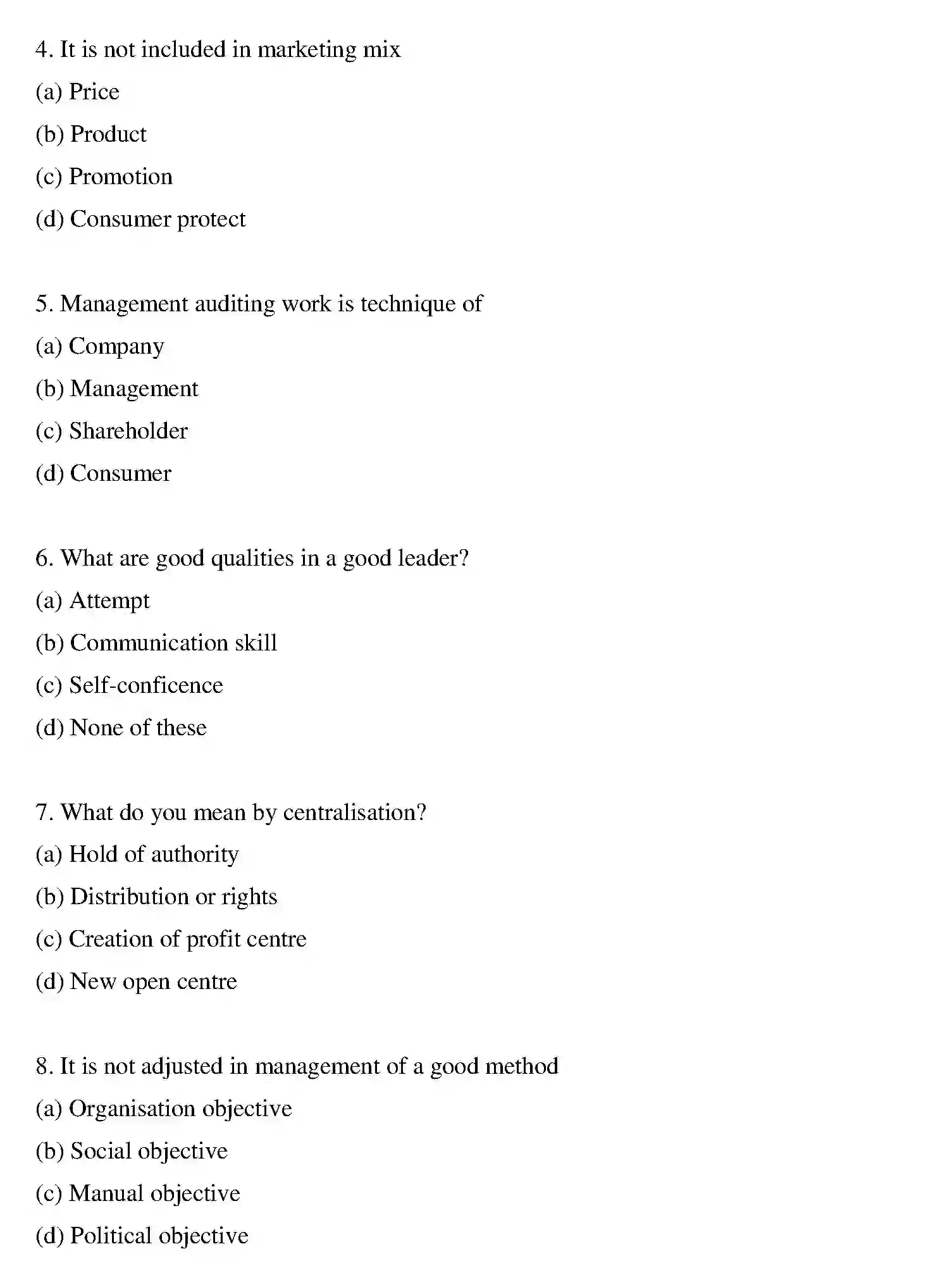 Bihar Board Class 12 2011 BUSINESS-STUDIES Question Bank - Page 13